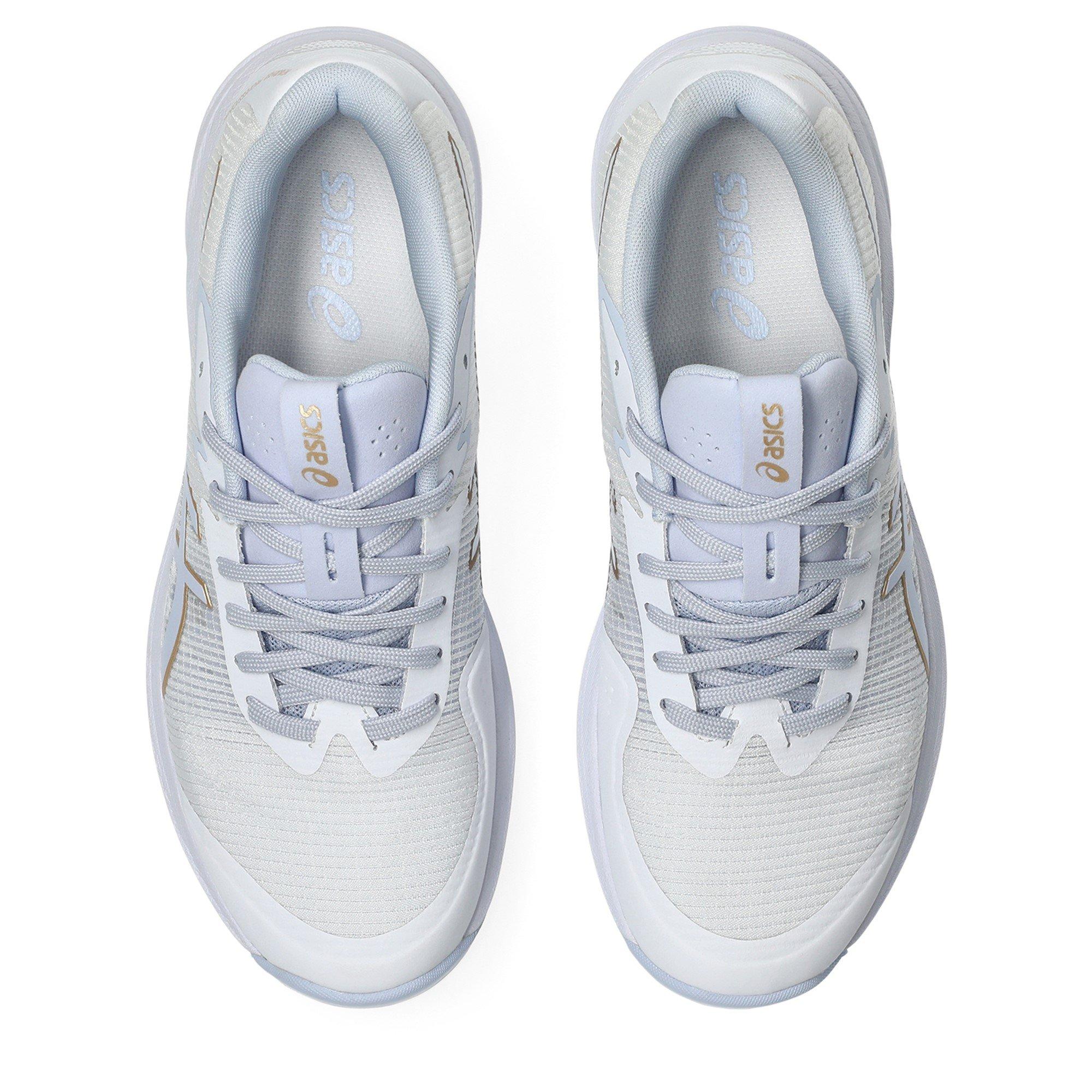 White/Blue Fd - Asics - Netburner Professional Netball Shoes - 6