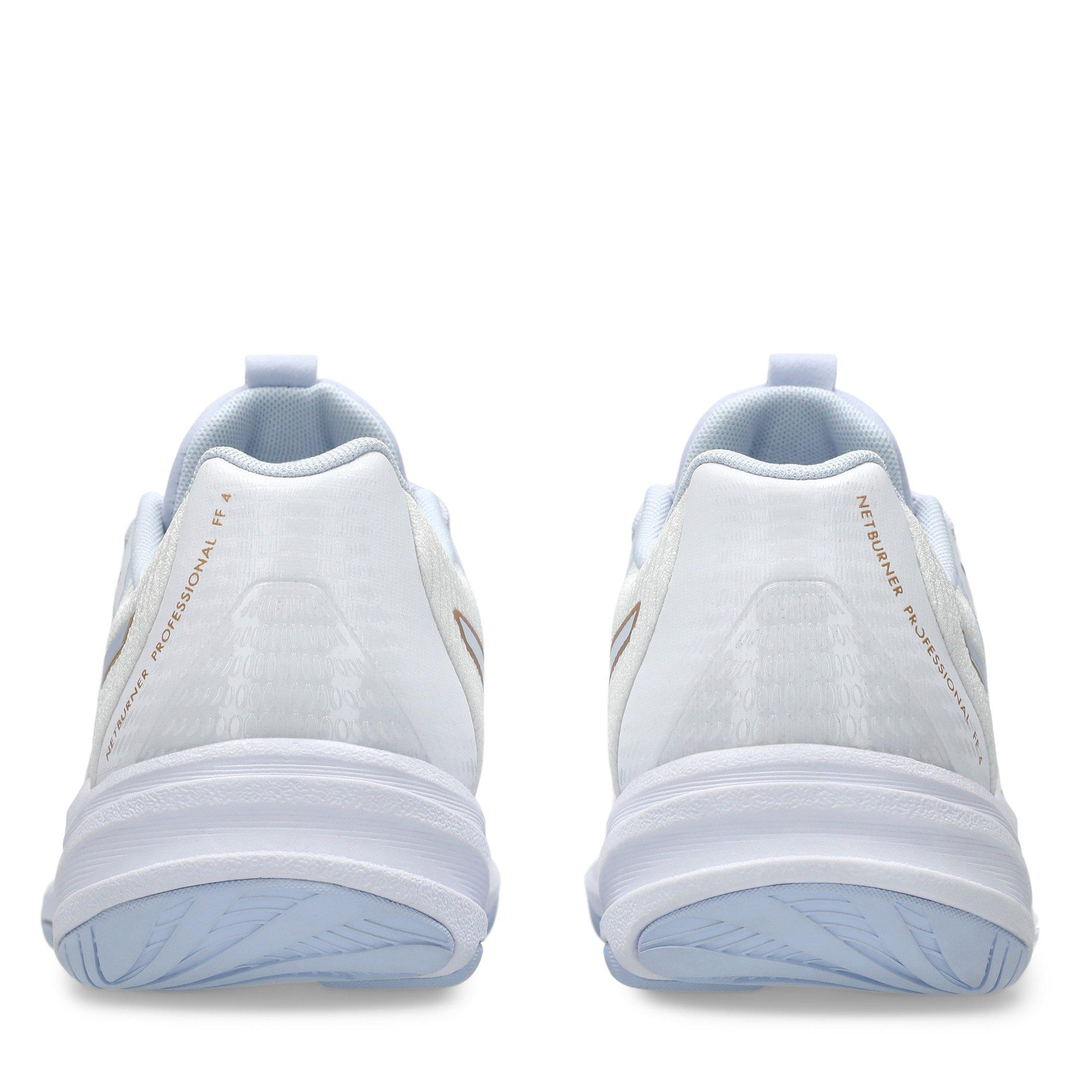 White/Blue Fd - Asics - Netburner Professional Netball Shoes - 7