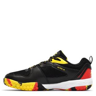 Blk/Yellow/Red - Li Ning - Ultra III Mens Badminton Shoes - 2