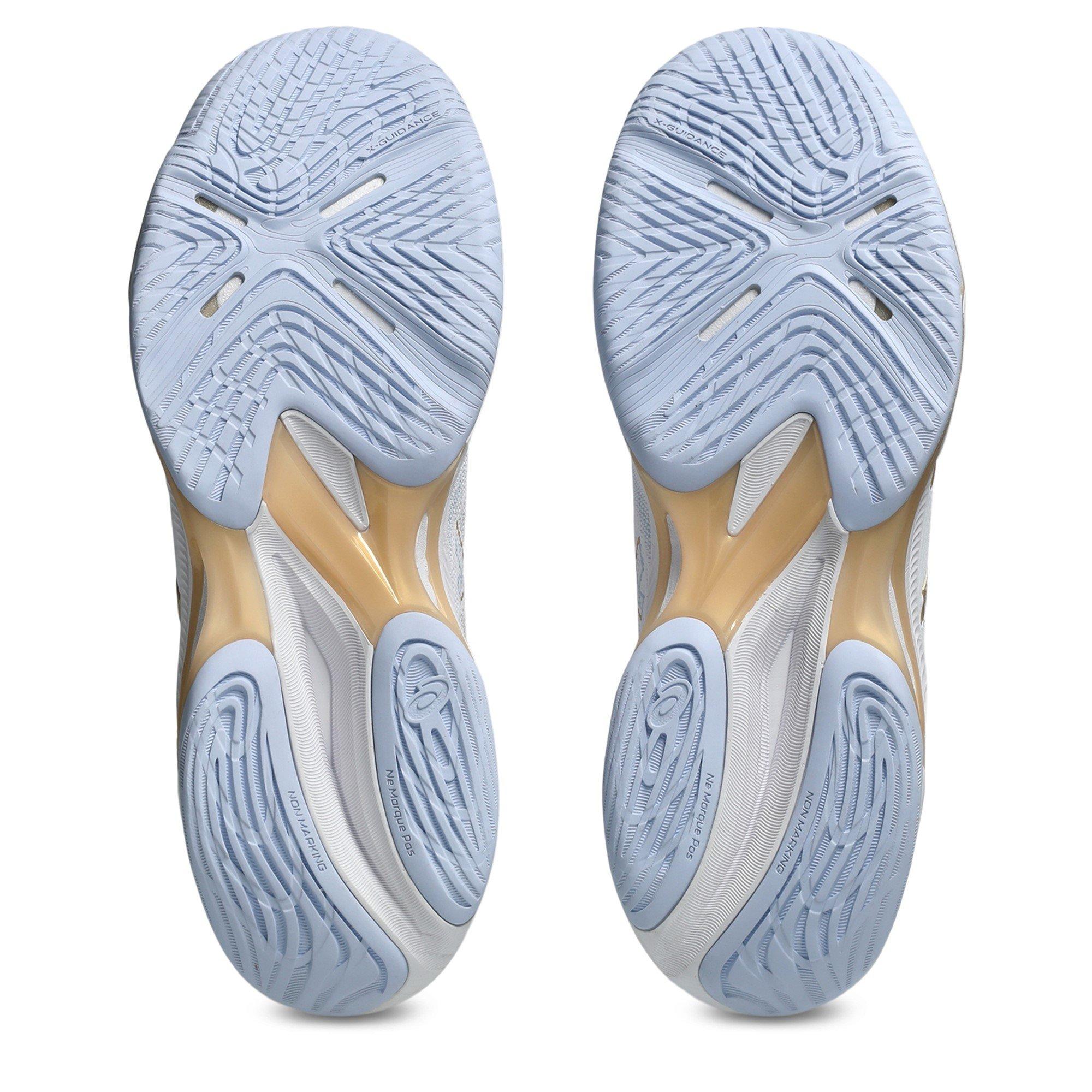 Wht/Champ - Asics - NETBURNER BALLISTIC FF 4 Indoor Shoes Womens - 3