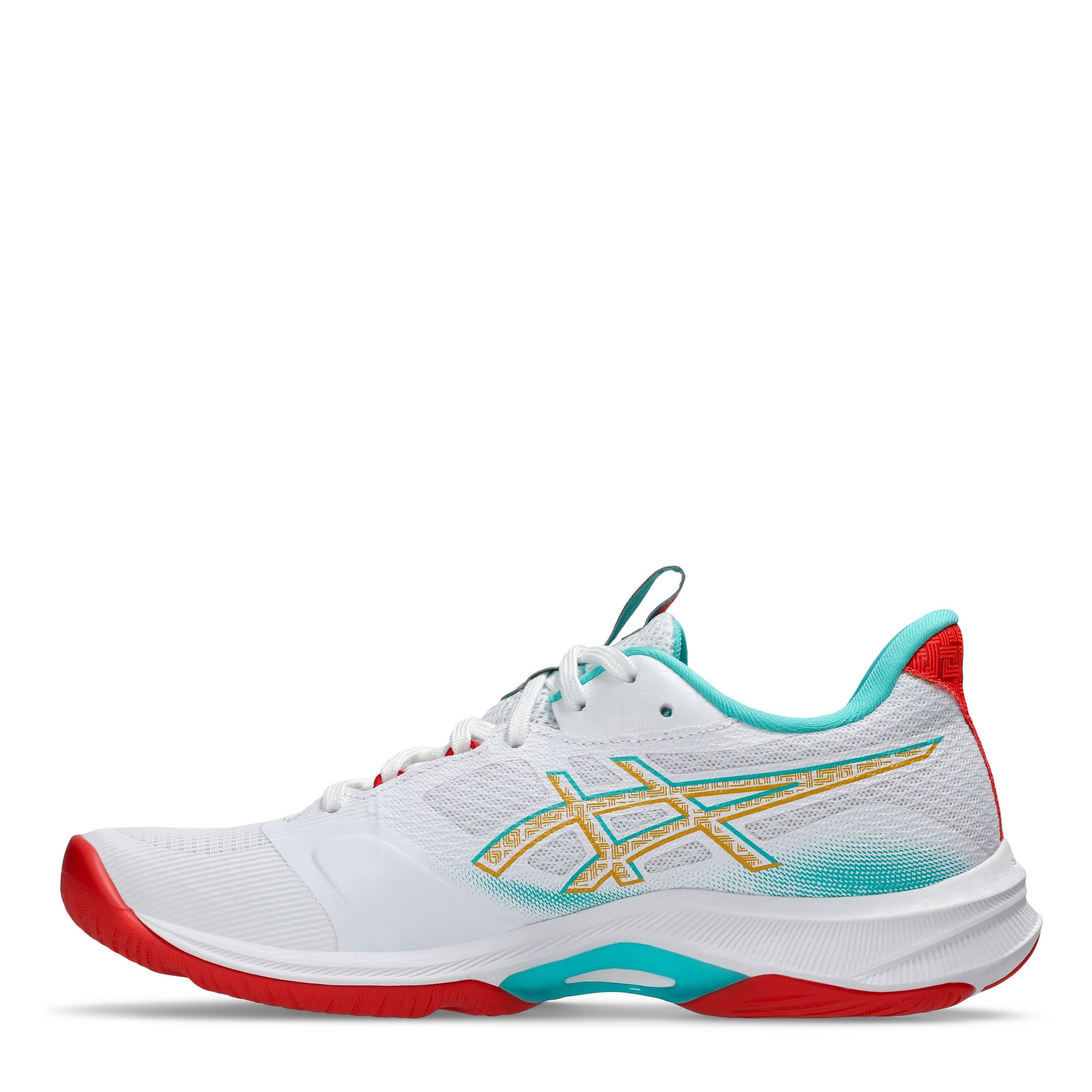 Wht/Sea Glass - Asics - Asics Netburner Ballistic Ff 4 Netball Shoes Womens - 2