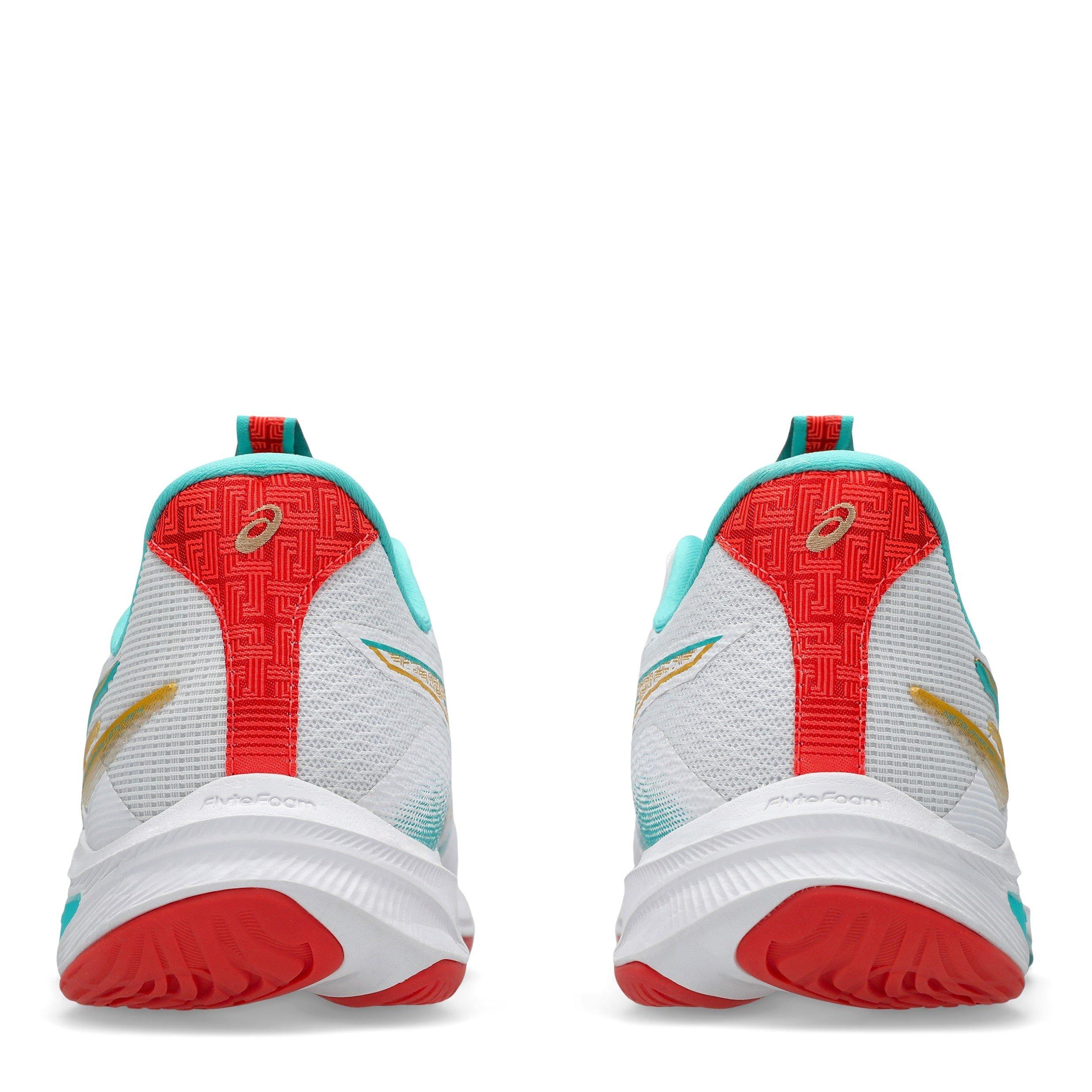 Wht/Sea Glass - Asics - Asics Netburner Ballistic Ff 4 Netball Shoes Womens - 7