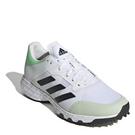Blanc/Vert - adidas - Lux 2.2S Hockey Shoes - 3