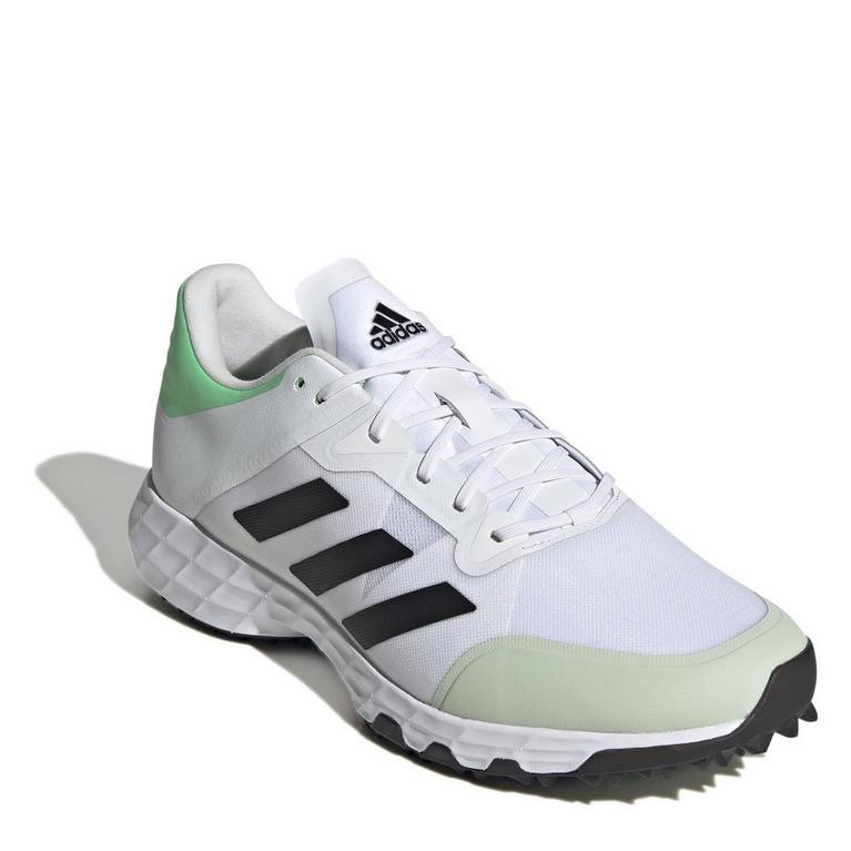 Blanc/Vert - adidas - Lux 2.2S Hockey Shoes - 3