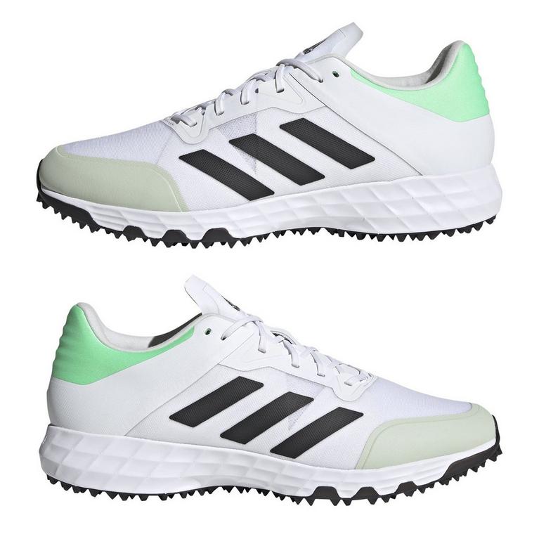 Blanc/Vert - adidas - Lux 2.2S Hockey Shoes - 9