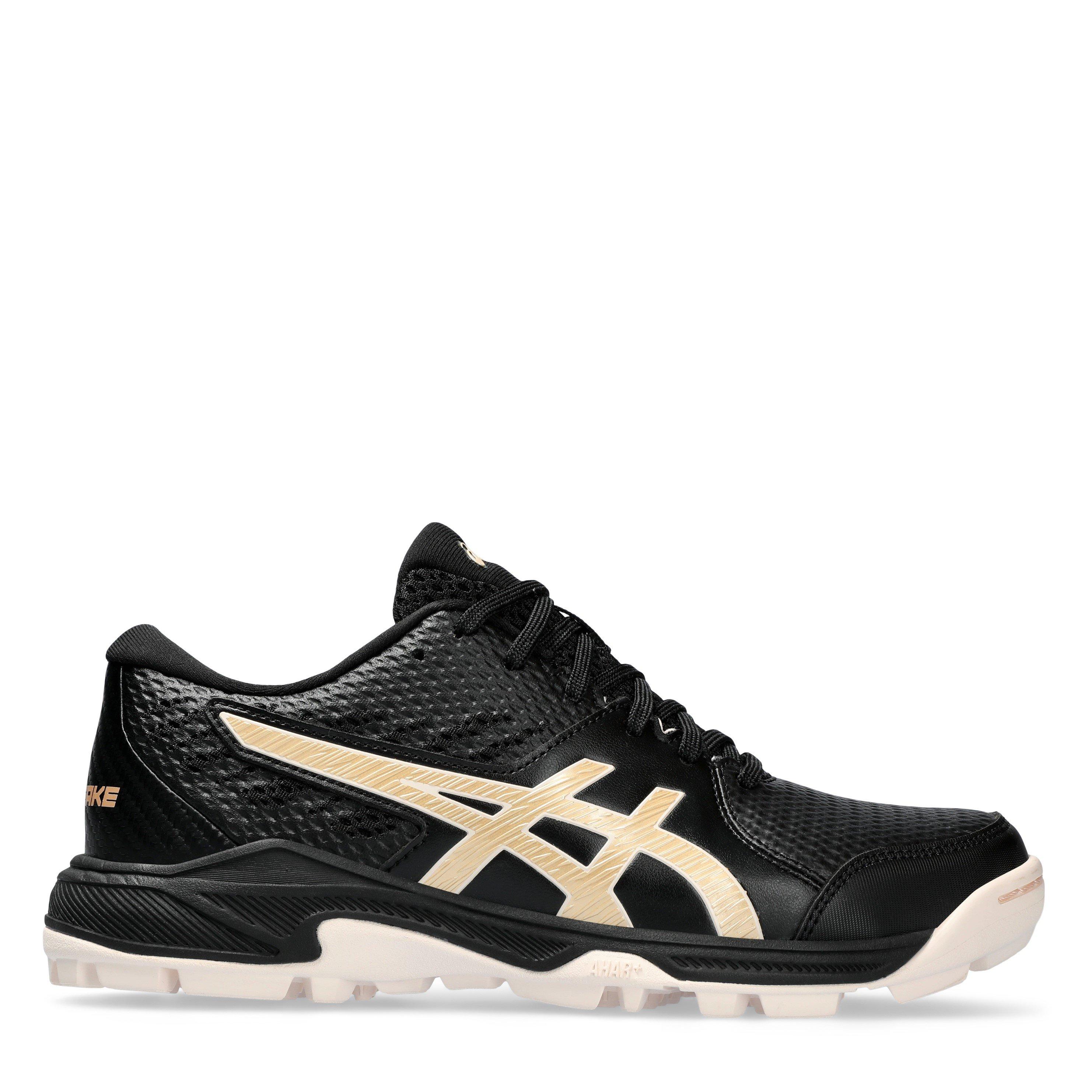 Black/Champagne - Asics - Gel-Peake 2 Hockey Shoes Womens - 1