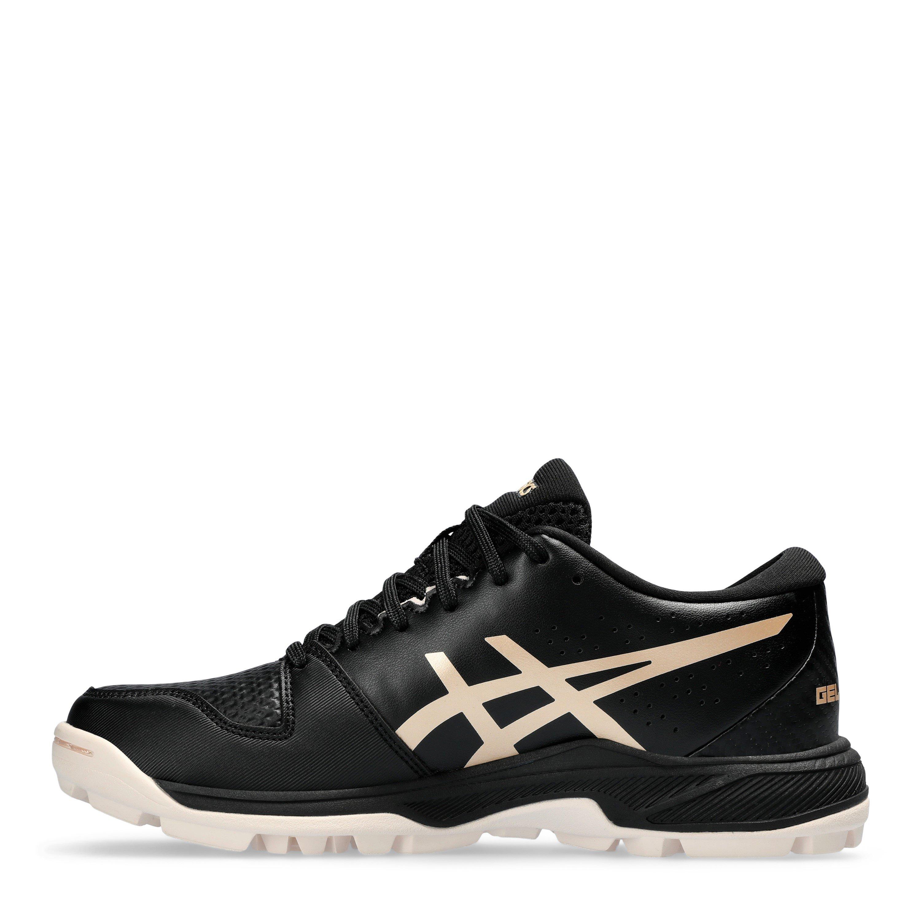 Black/Champagne - Asics - Gel-Peake 2 Hockey Shoes Womens - 2