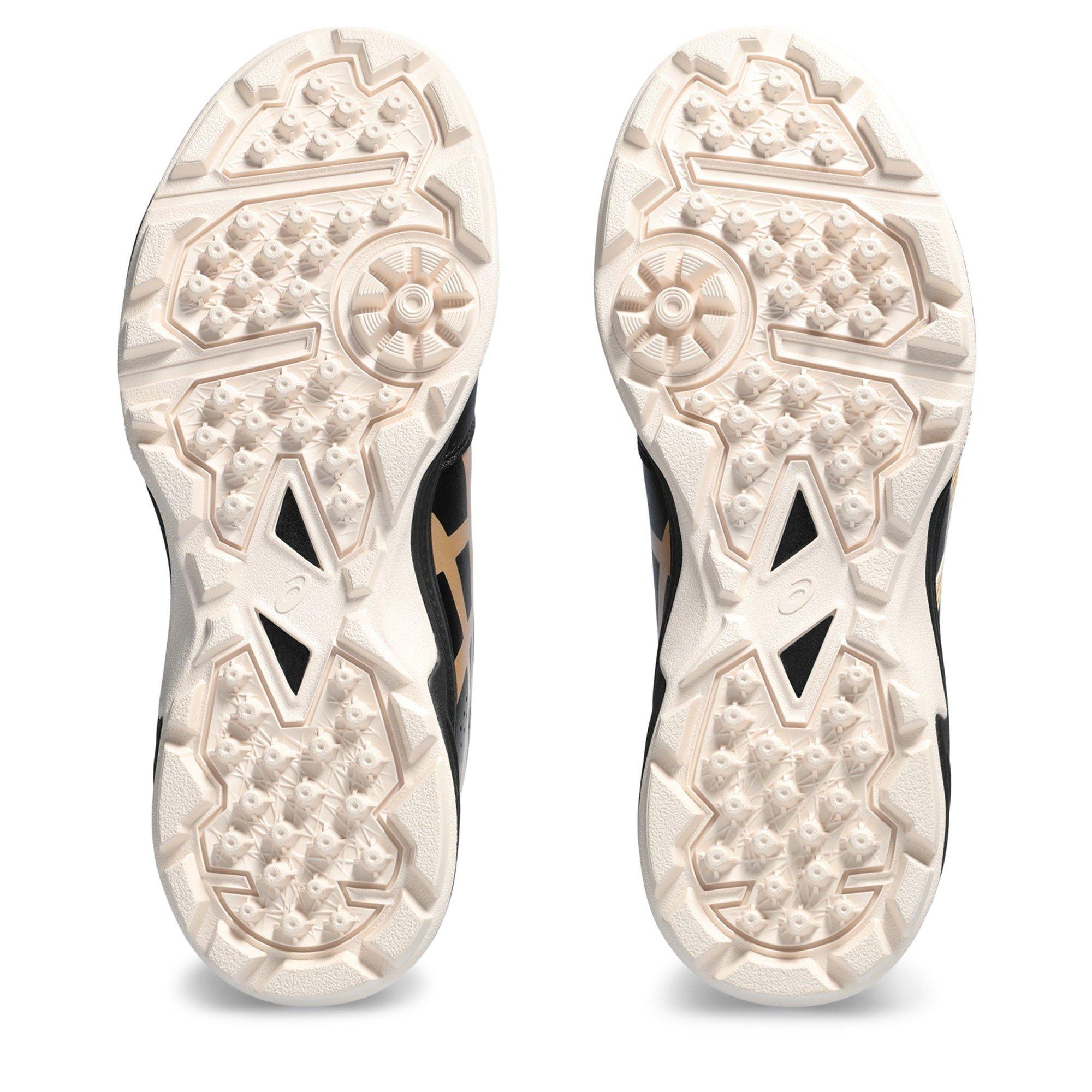 Black/Champagne - Asics - Gel-Peake 2 Hockey Shoes Womens - 3