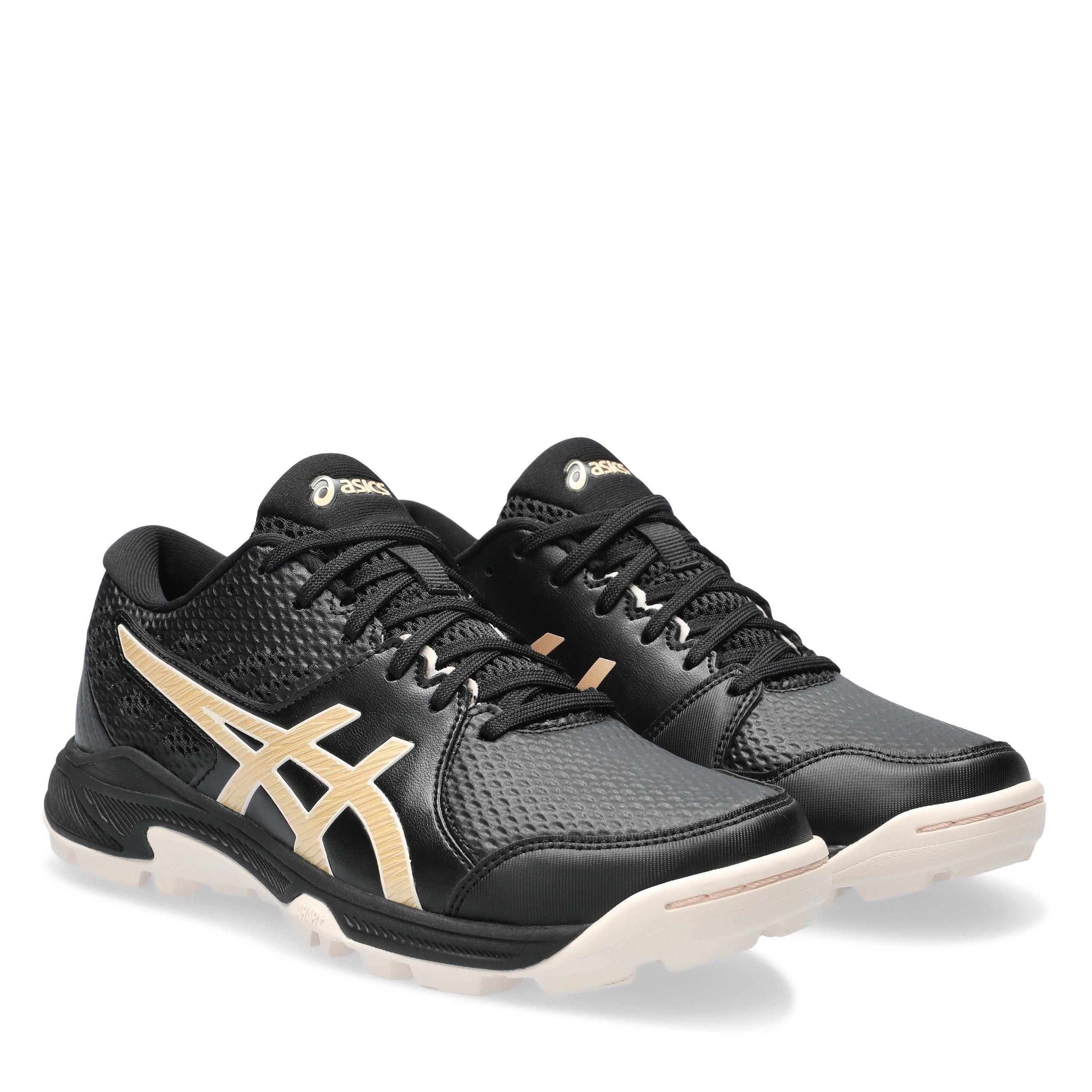 Black/Champagne - Asics - Gel-Peake 2 Hockey Shoes Womens - 4