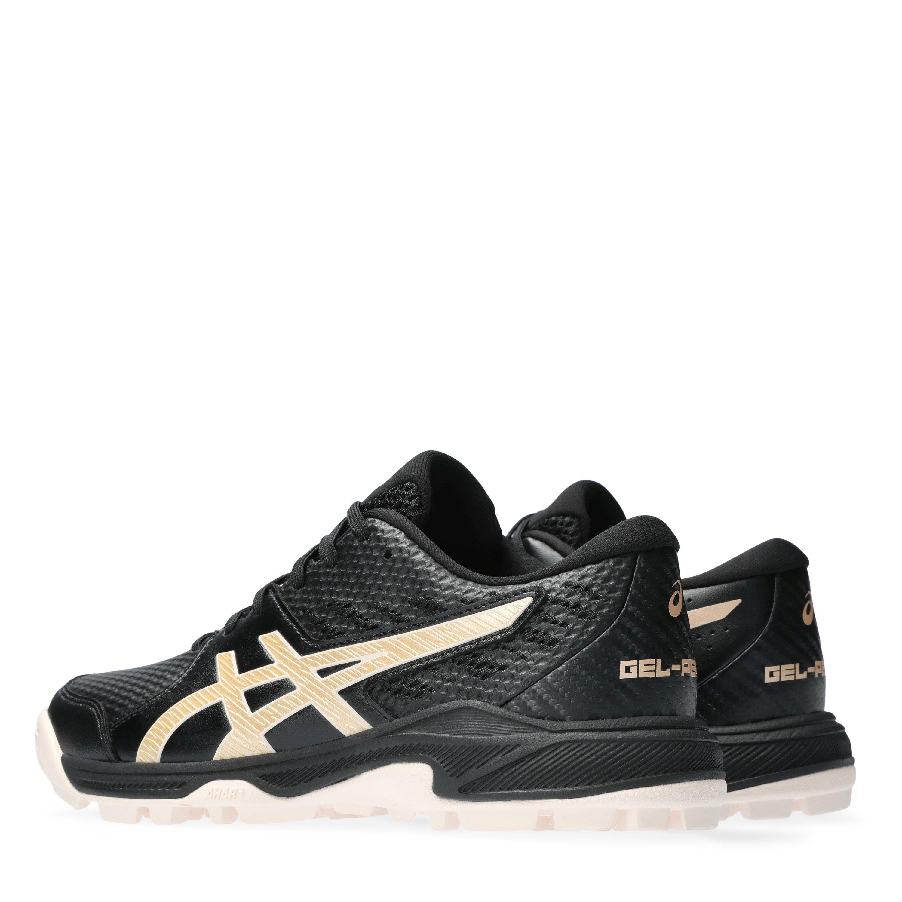 Black/Champagne - Asics - Gel-Peake 2 Hockey Shoes Womens - 5