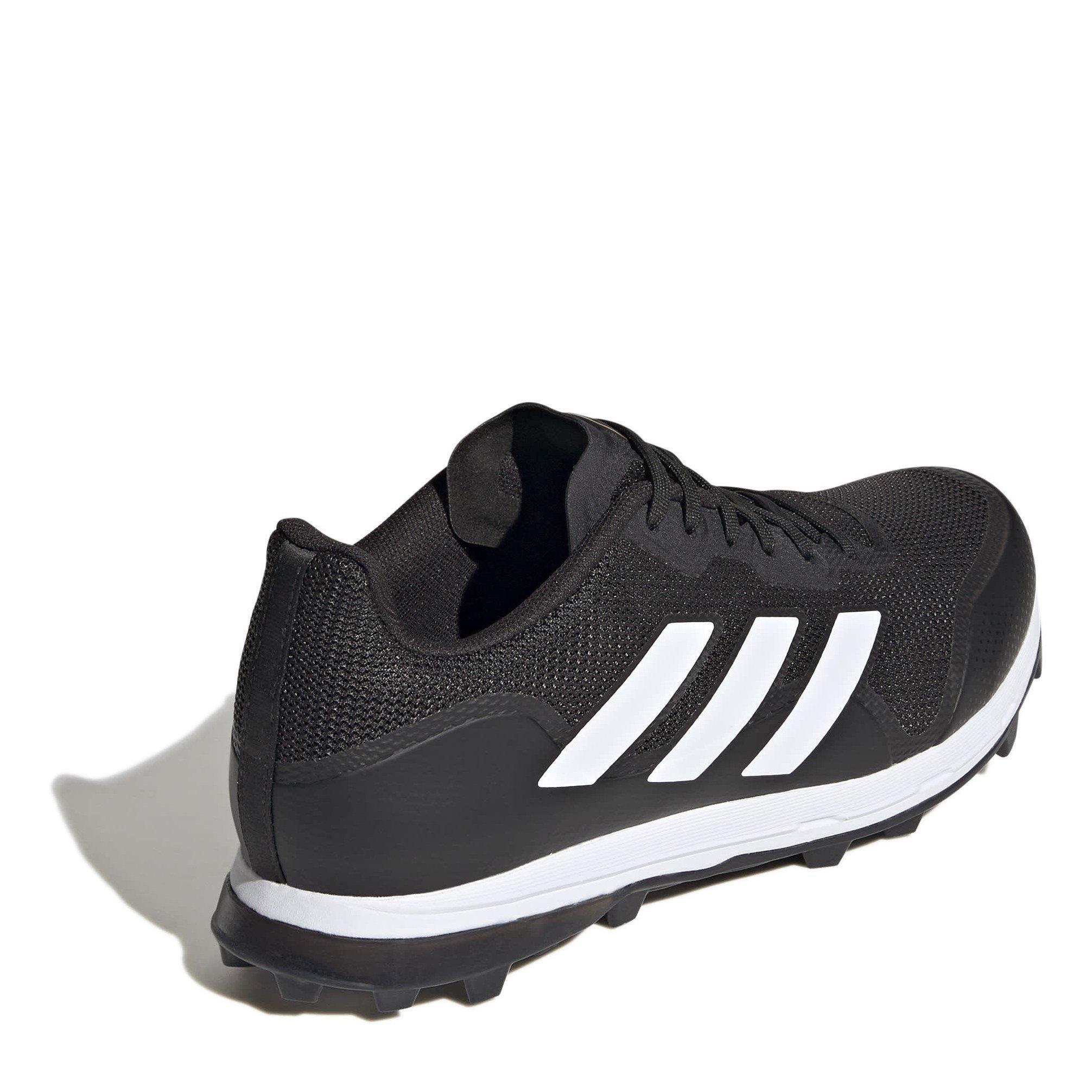 Black/White - adidas - Fabela Zone 2.1 Ladies Hockey Shoe - 4