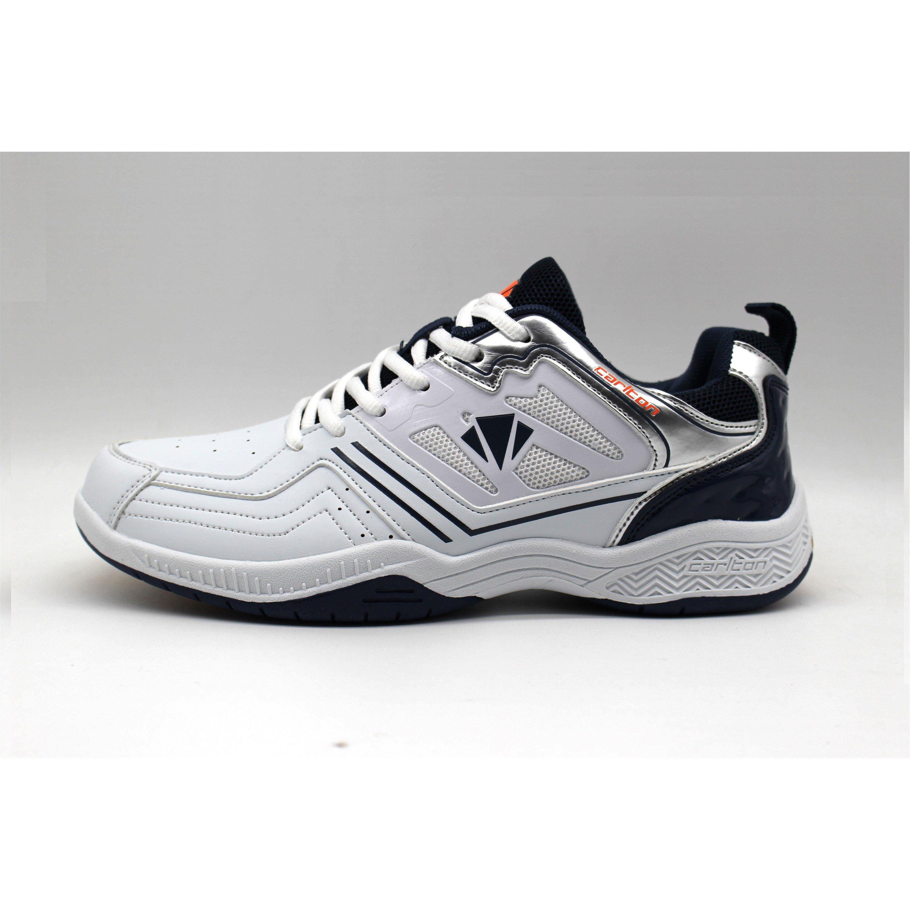 WHITE / NAVY - Carlton - Men's Badminton Trainers - 2