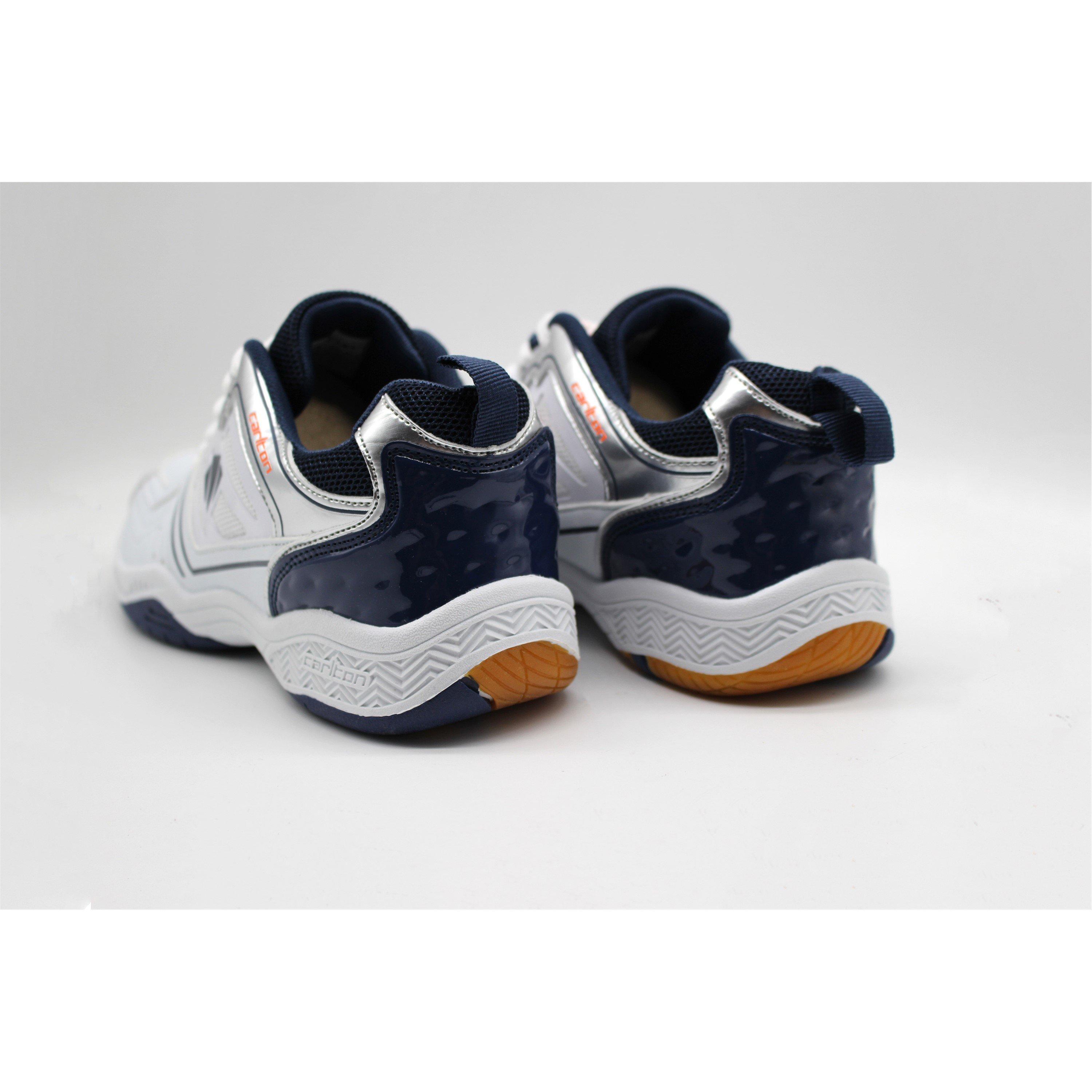 WHITE / NAVY - Carlton - Men's Badminton Trainers - 5