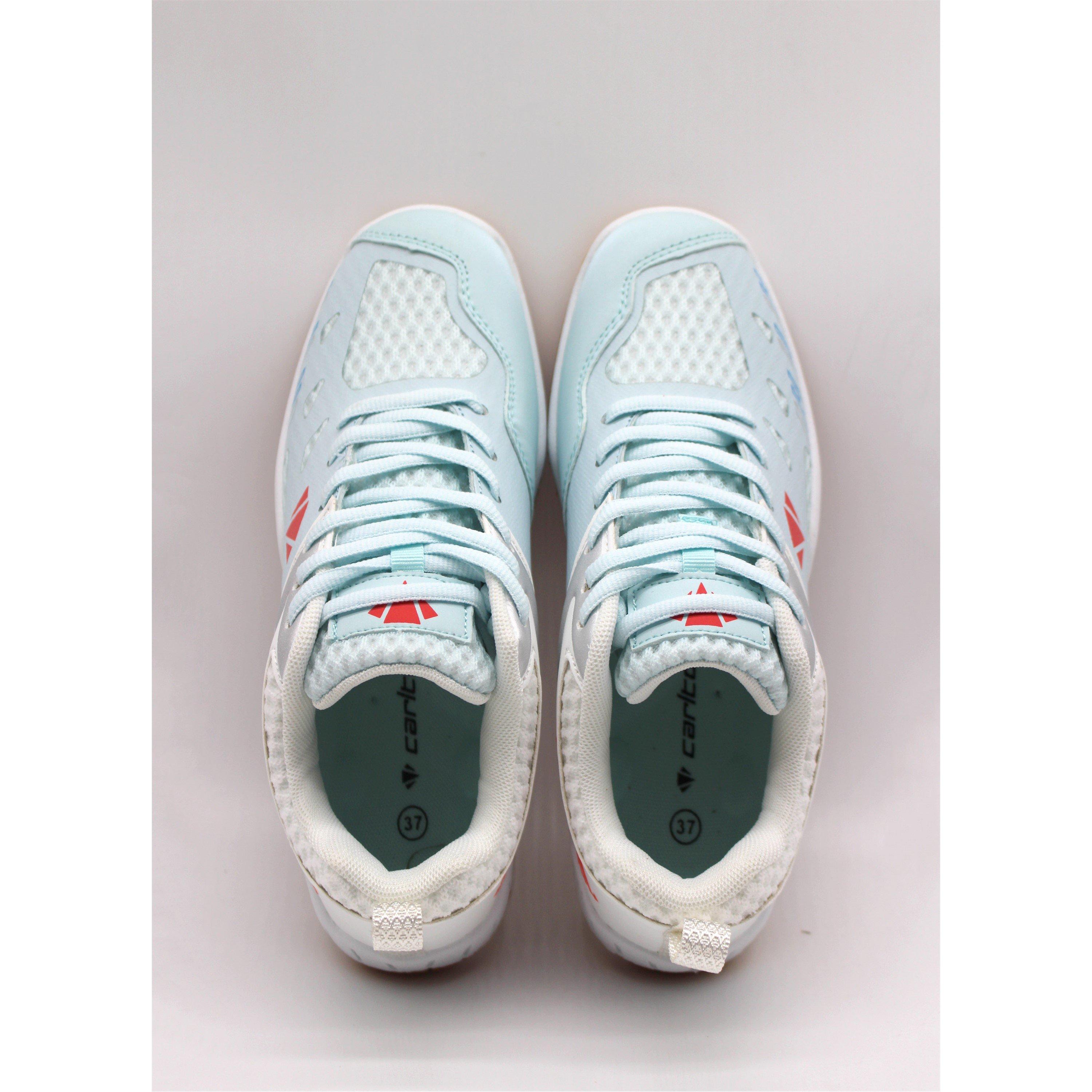 BLUE - Carlton - Carlton Badminton Trainers Womens - 6