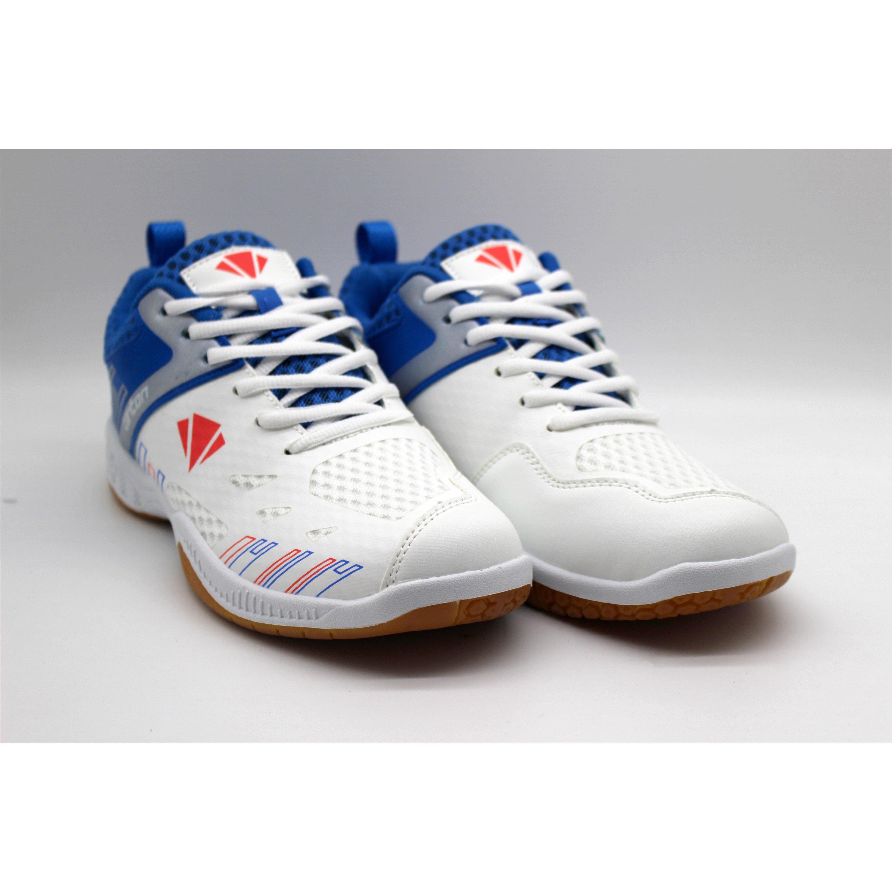 WHITE/ROYALBLUE - Carlton - Badminton Trainers - 4