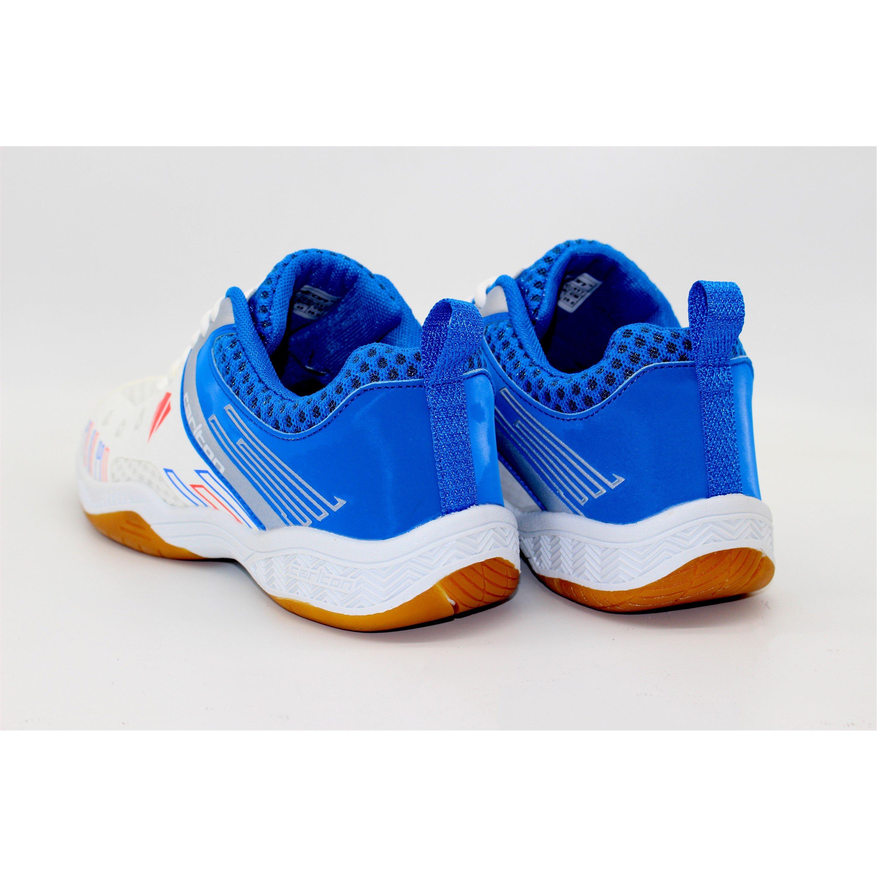 WHITE/ROYALBLUE - Carlton - Badminton Trainers - 5