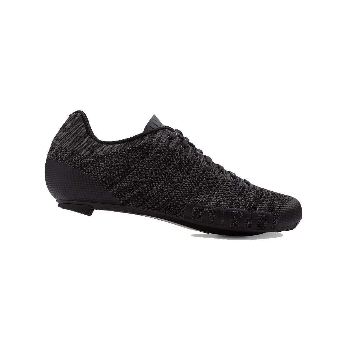 Black/Charcoal - Giro - Empire E70 Knit Road Cycling Shoes - 2
