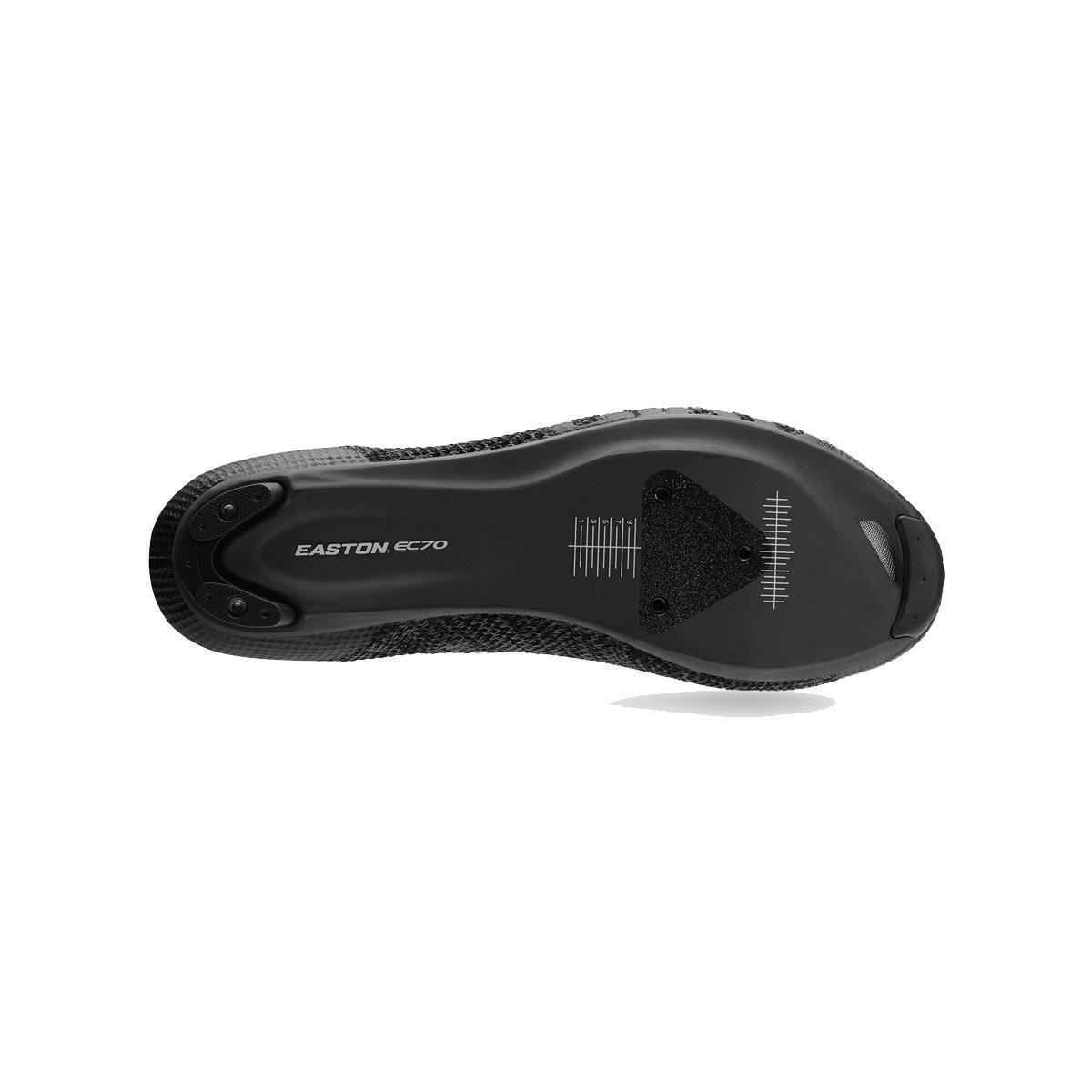 Black/Charcoal - Giro - Empire E70 Knit Road Cycling Shoes - 3