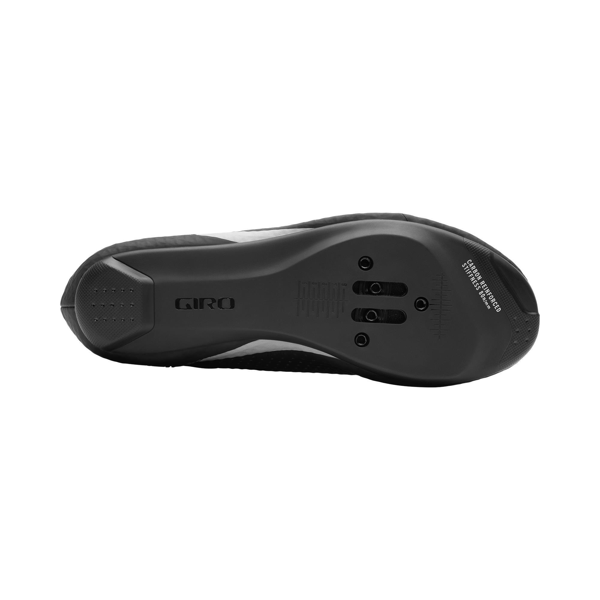 Black - Giro - Cadet Womens Road Cycling Shoes - 3