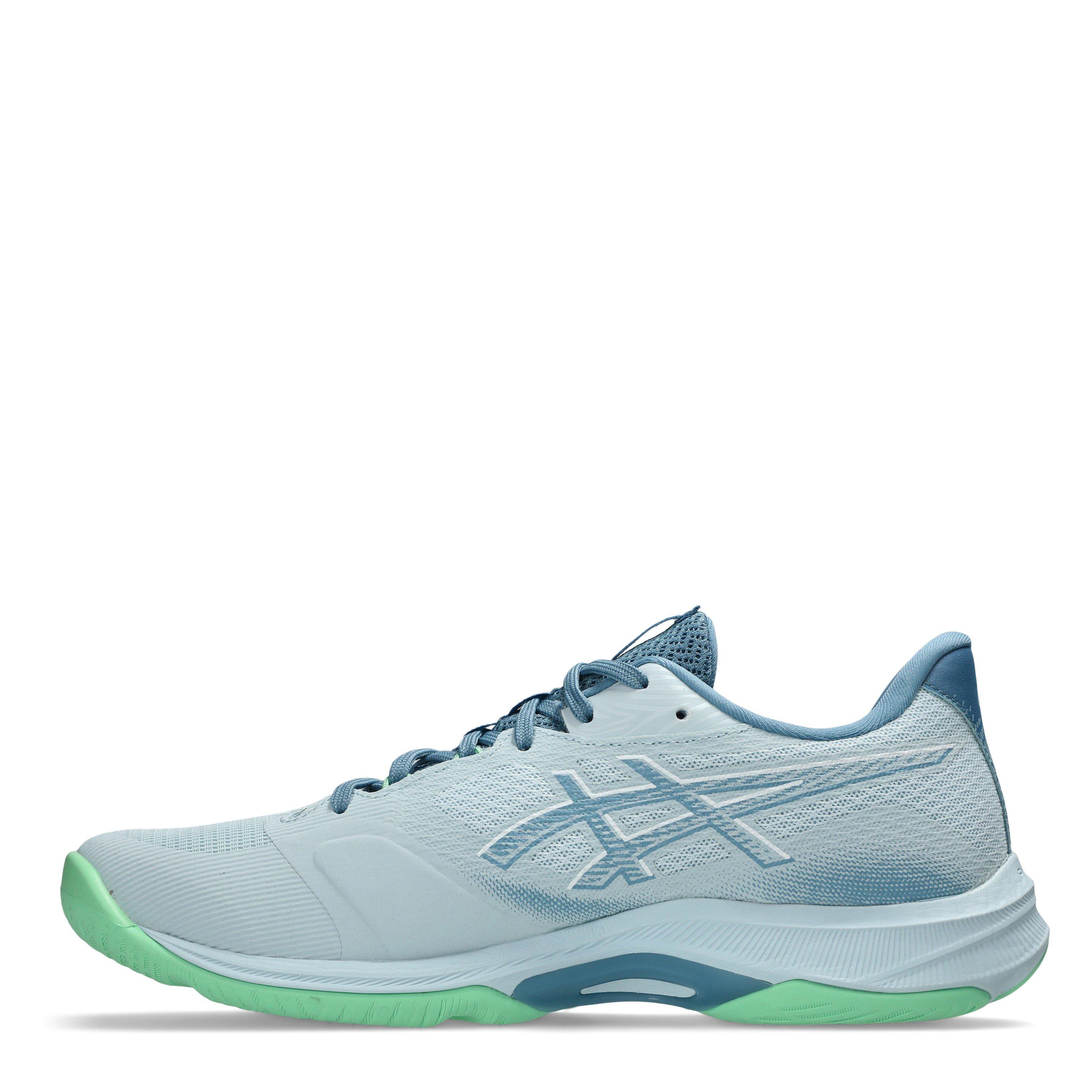 Cool Grey/Blue - Asics - Netburner Ballistic Ff 4 Volleyball Shoes Mens - 2