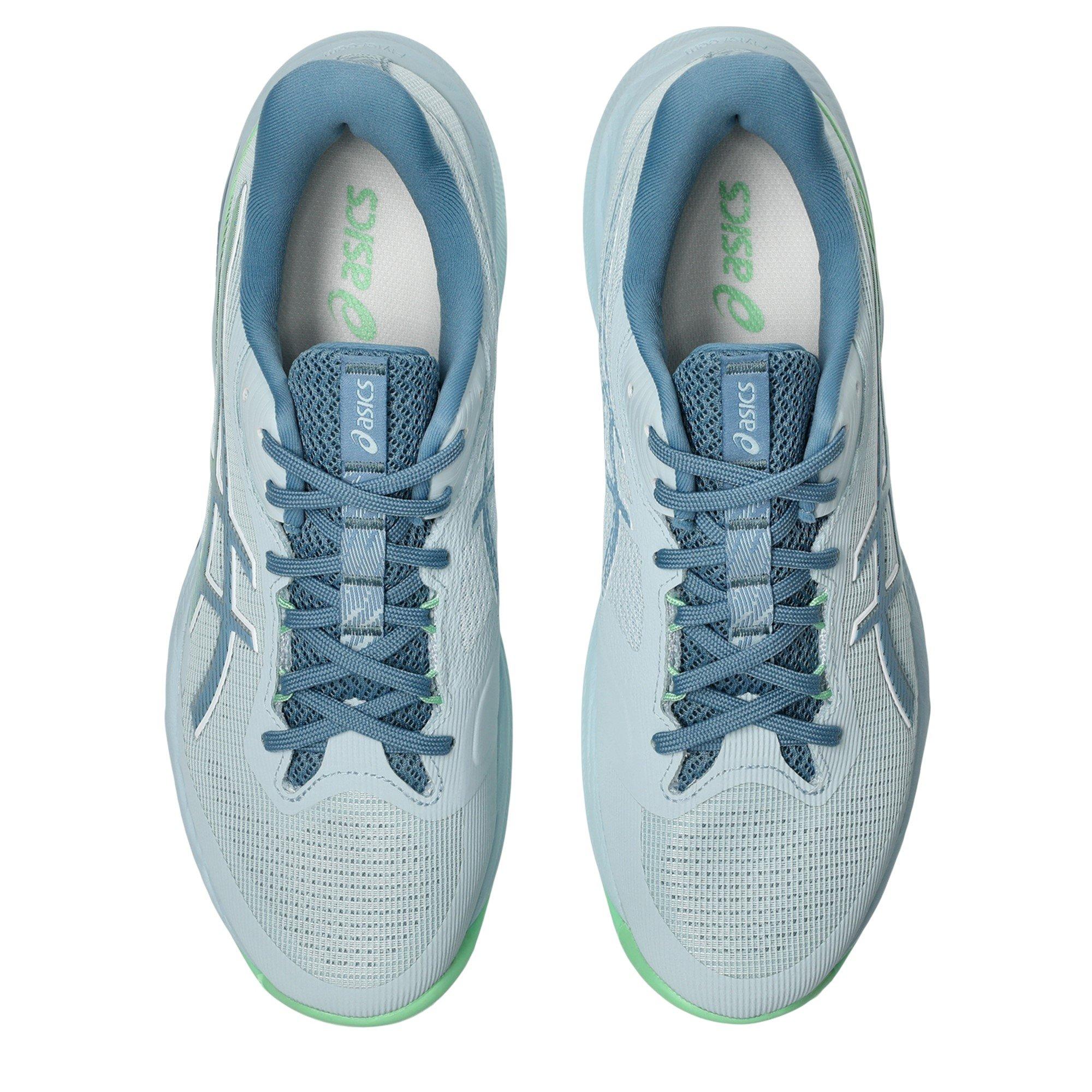 Cool Grey/Blue - Asics - Netburner Ballistic Ff 4 Volleyball Shoes Mens - 6