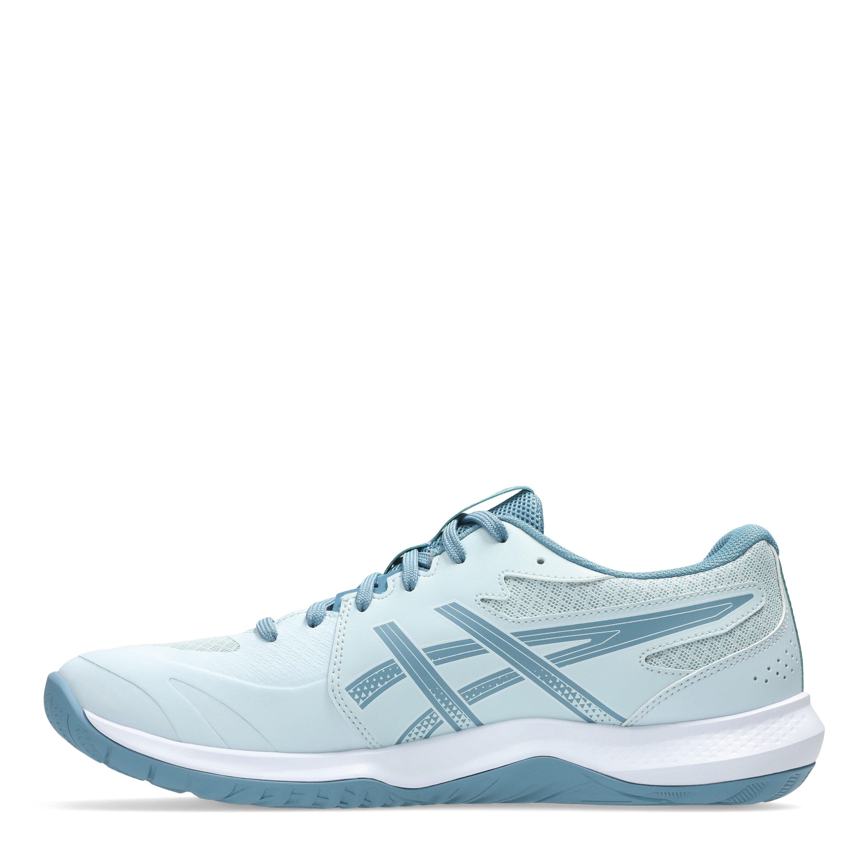 Cool Grey/Blue - Asics - Gel-Tactic 13 Handball Trainers Mens - 2