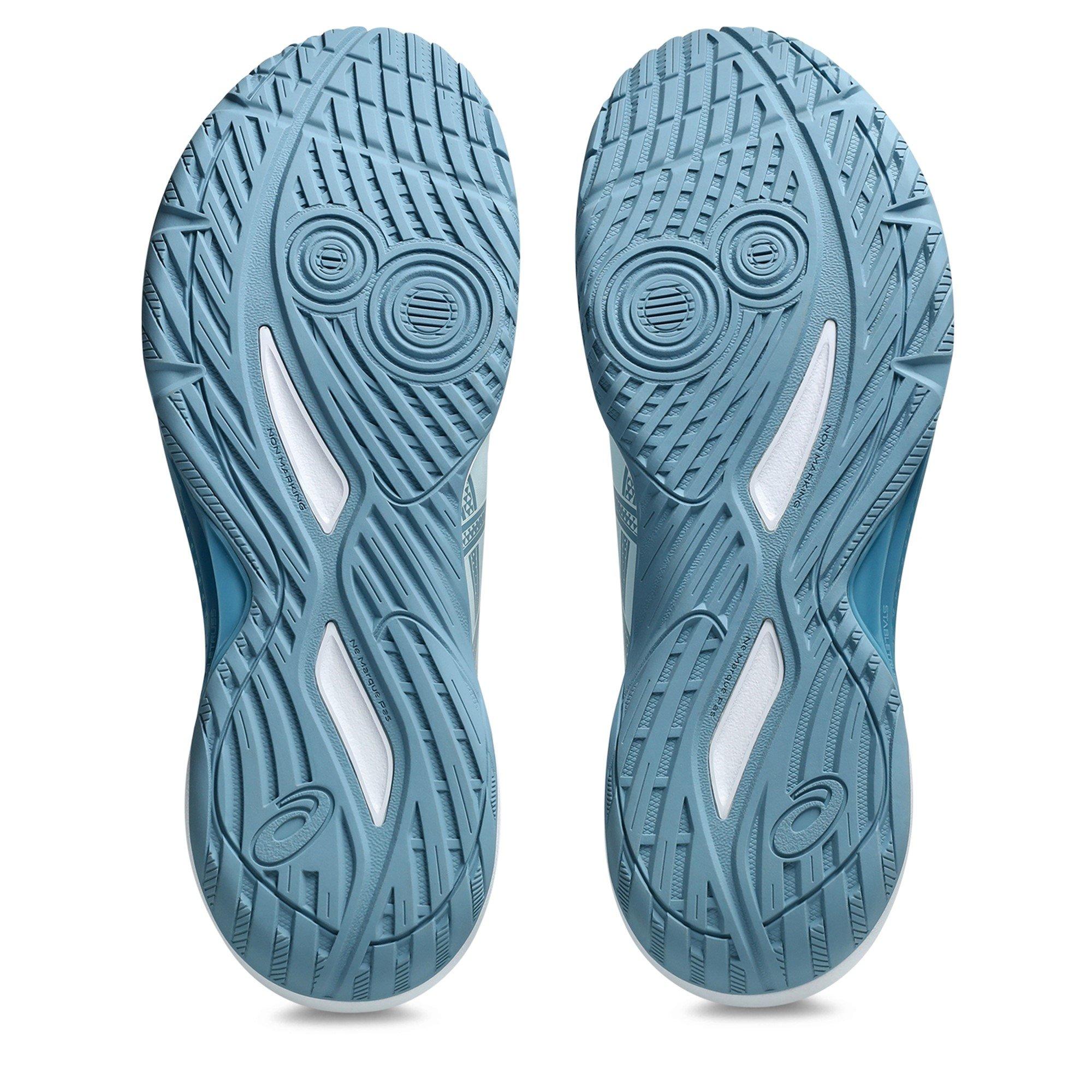 Cool Grey/Blue - Asics - Gel-Tactic 13 Handball Trainers Mens - 3