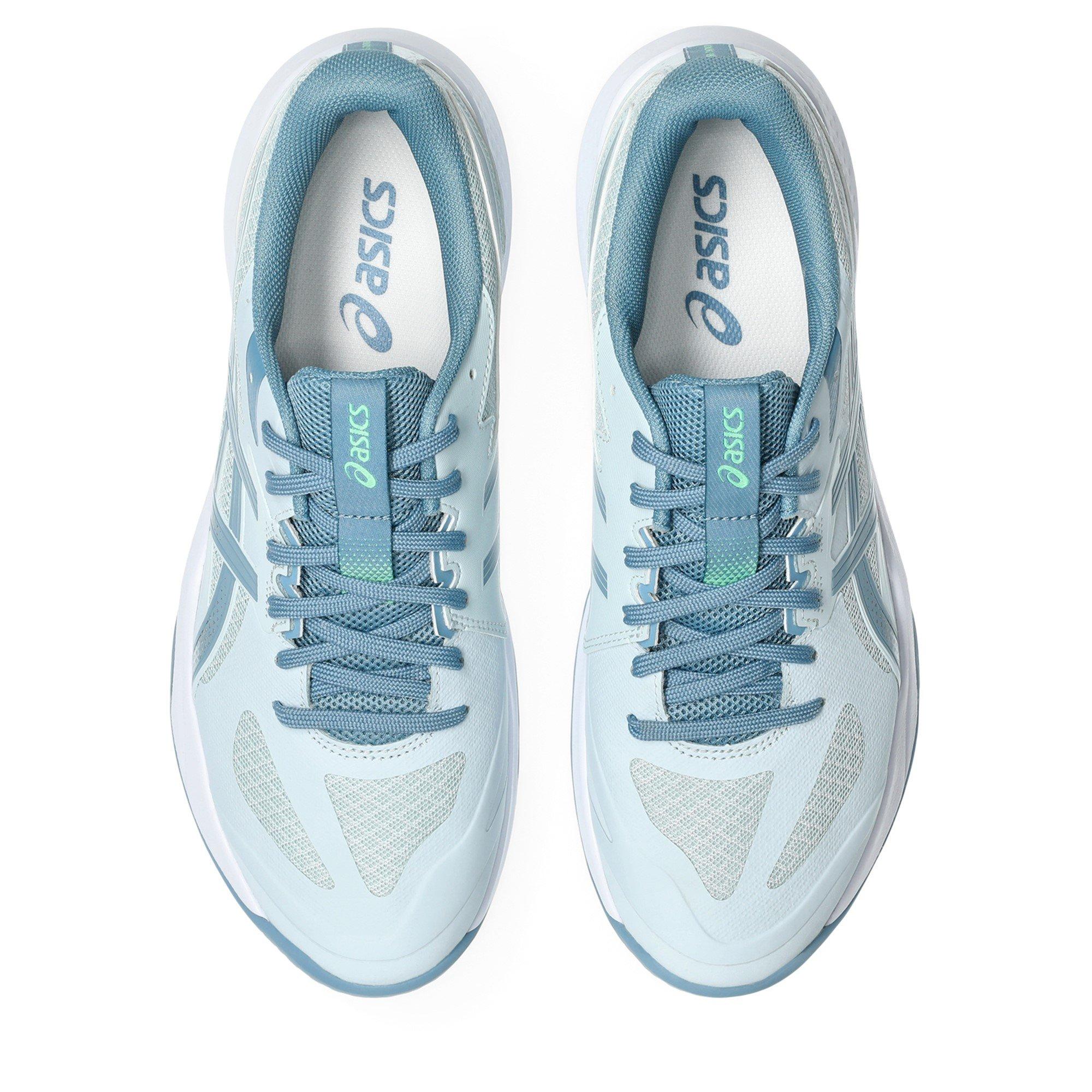 Cool Grey/Blue - Asics - Gel-Tactic 13 Handball Trainers Mens - 6