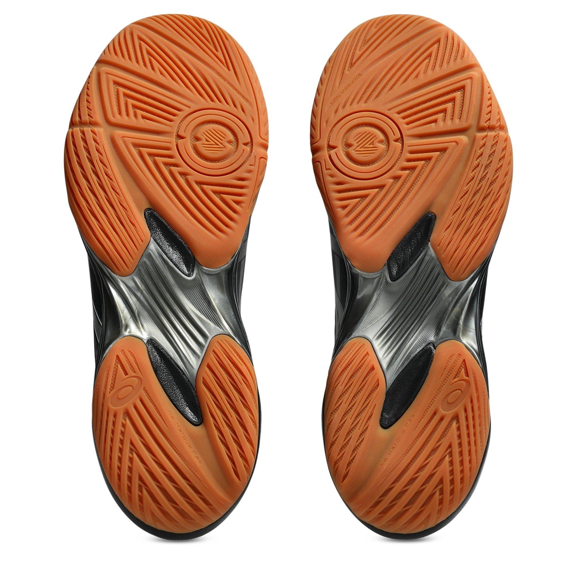 Zwart/Gunmetal - Asics - Gel-Rocket 12 Handball Trainers Mens - 3