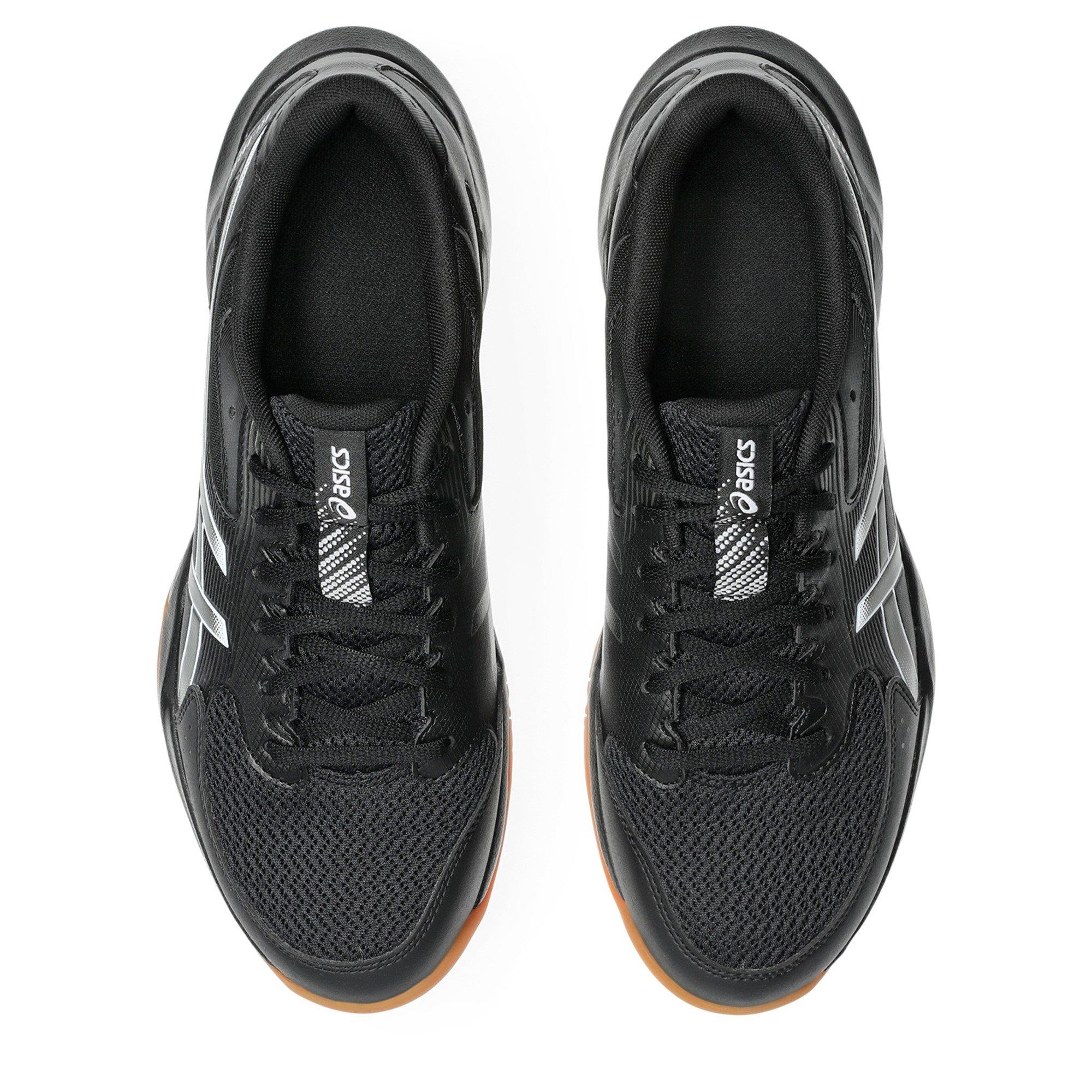 Zwart/Gunmetal - Asics - Gel-Rocket 12 Handball Trainers Mens - 6