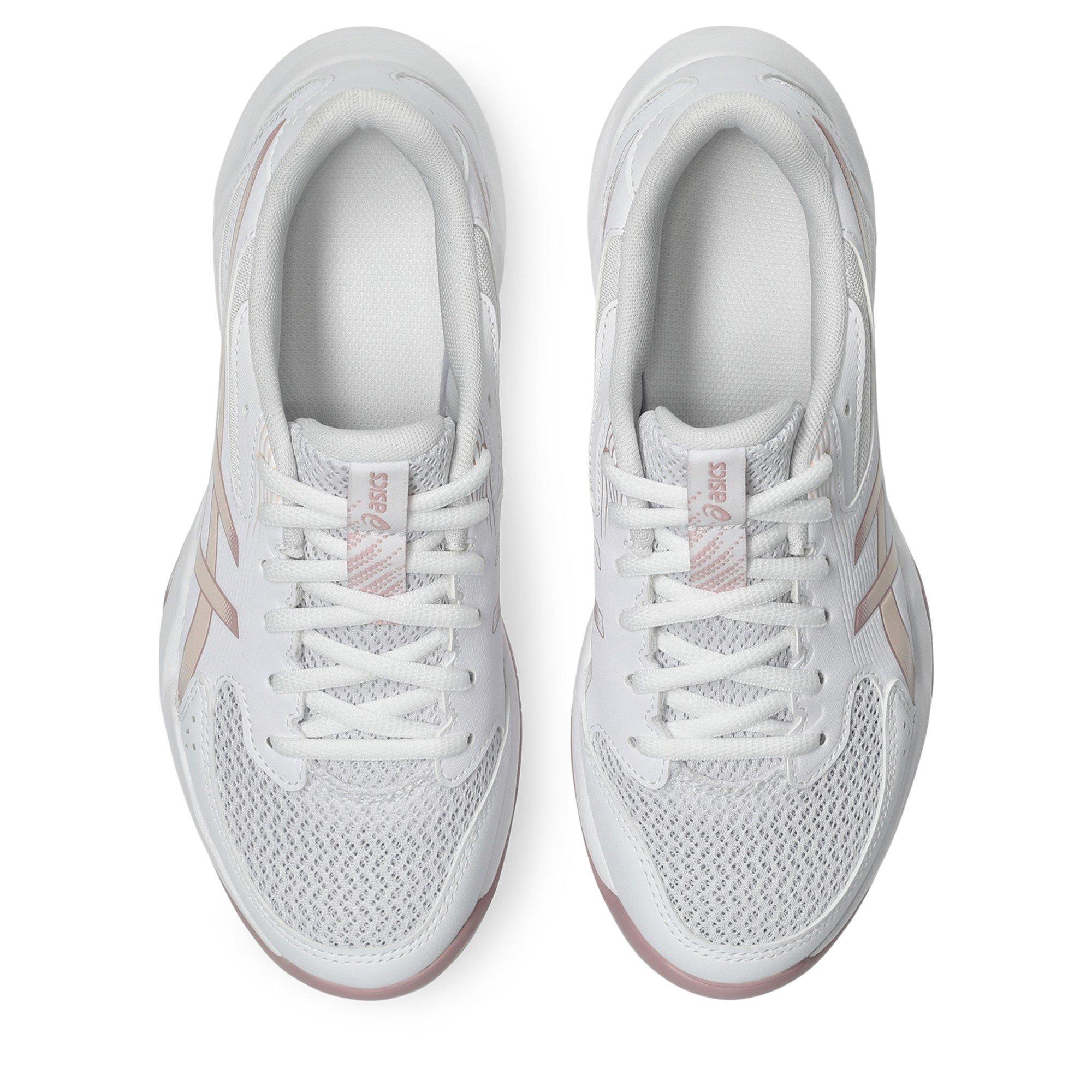 Wit/Roze - Asics - Gel-Rocket 12 Netball Shoes Womens - 6