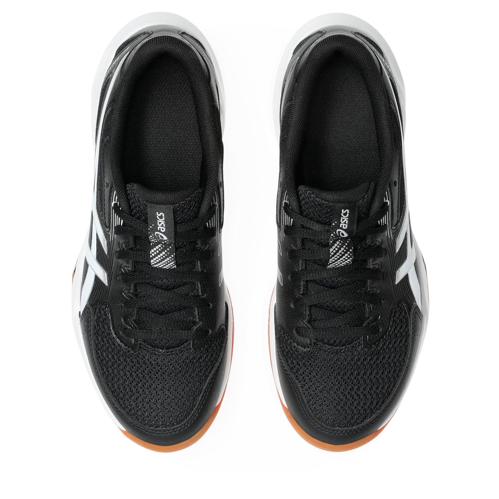 Zwart/Wit - Asics - Gel-Rocket 12 Netball Shoes Womens - 6