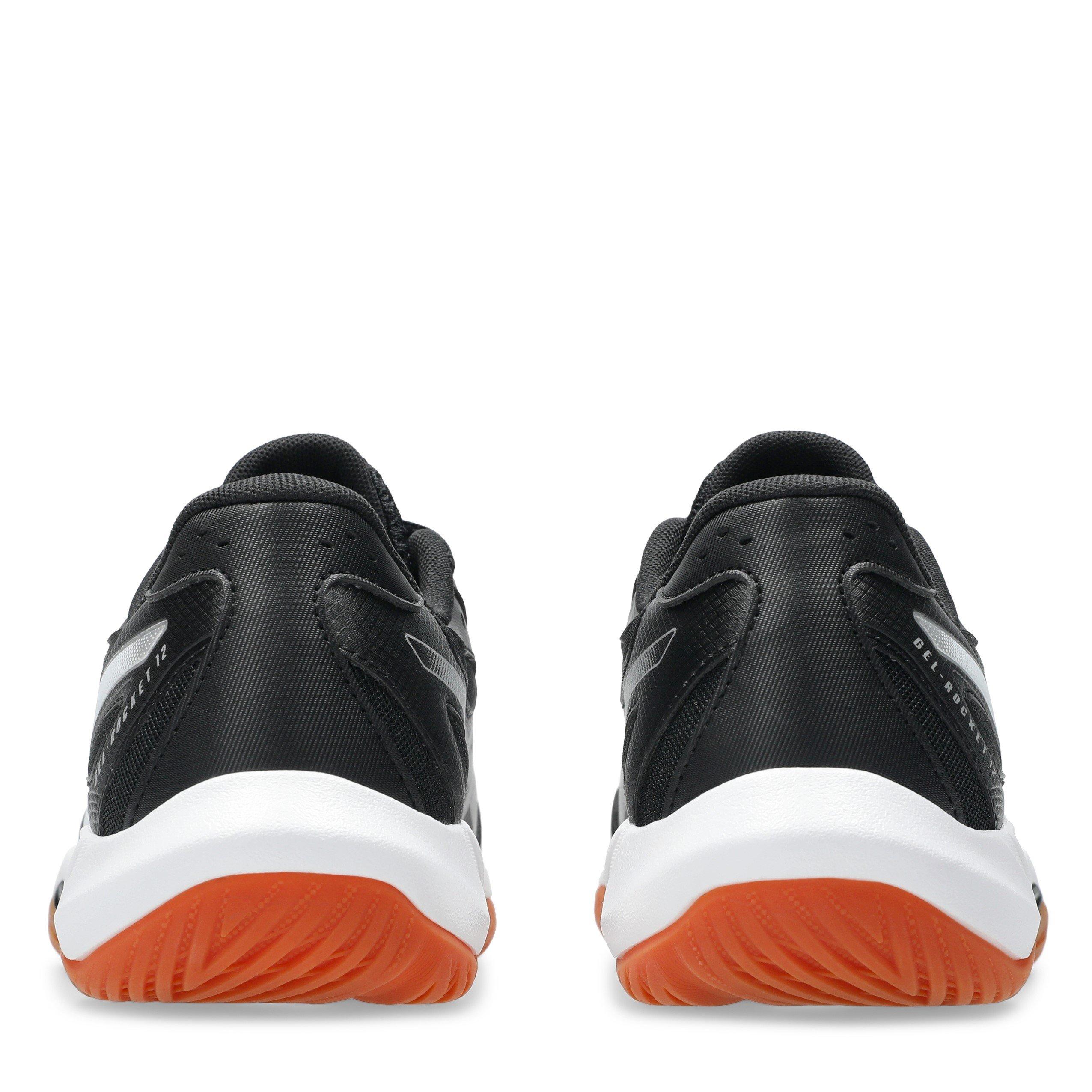 Zwart/Wit - Asics - Gel-Rocket 12 Netball Shoes Womens - 7