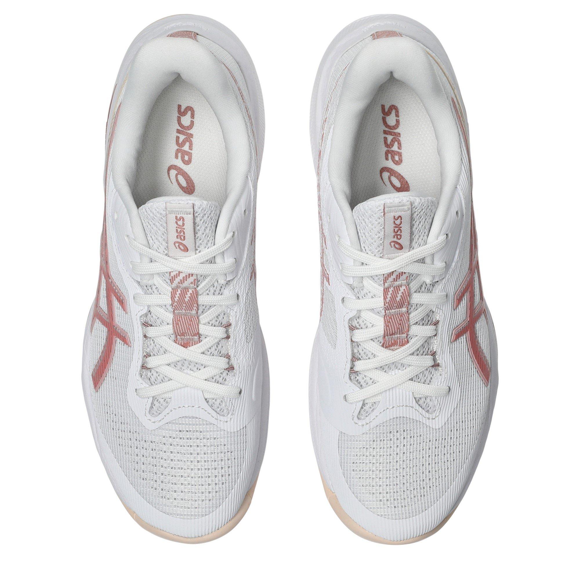 Hvid/Rosé - Asics - Netburner Ballistic Ff 4 Netball Shoes Womens - 6