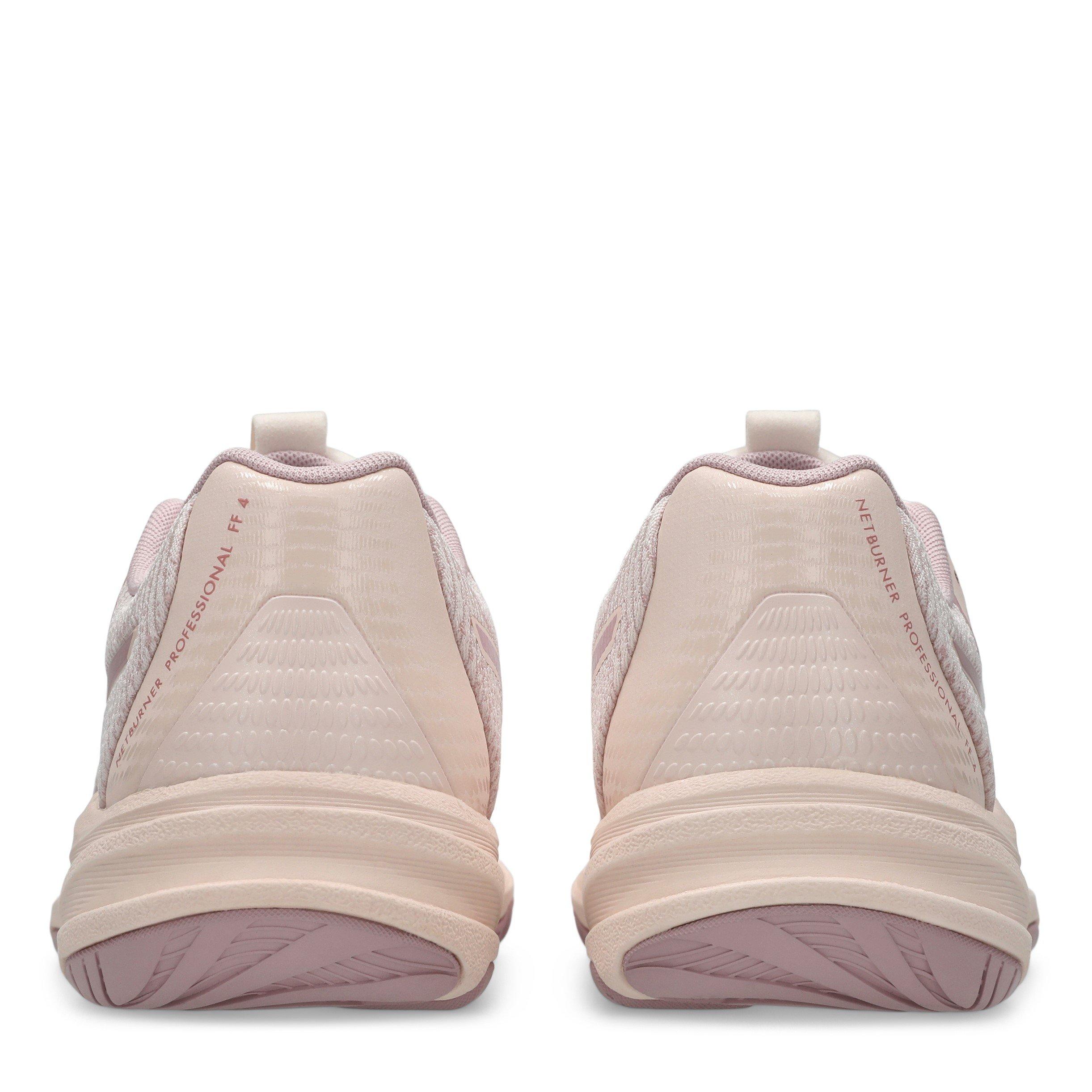 Perle/Morg - Asics - Netburner Professional Ff 4 Netball Shoes Womens - 7