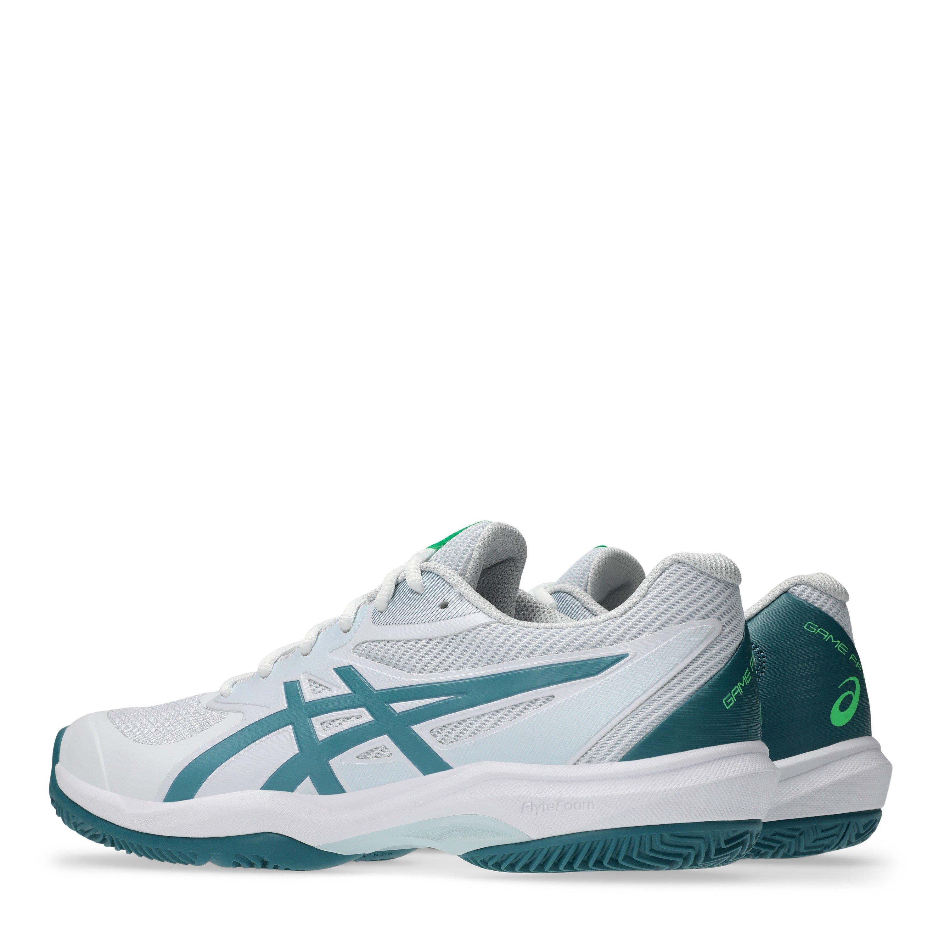 Wit/Dennen - Asics - Game Ff Padel Trainers Mens - 5