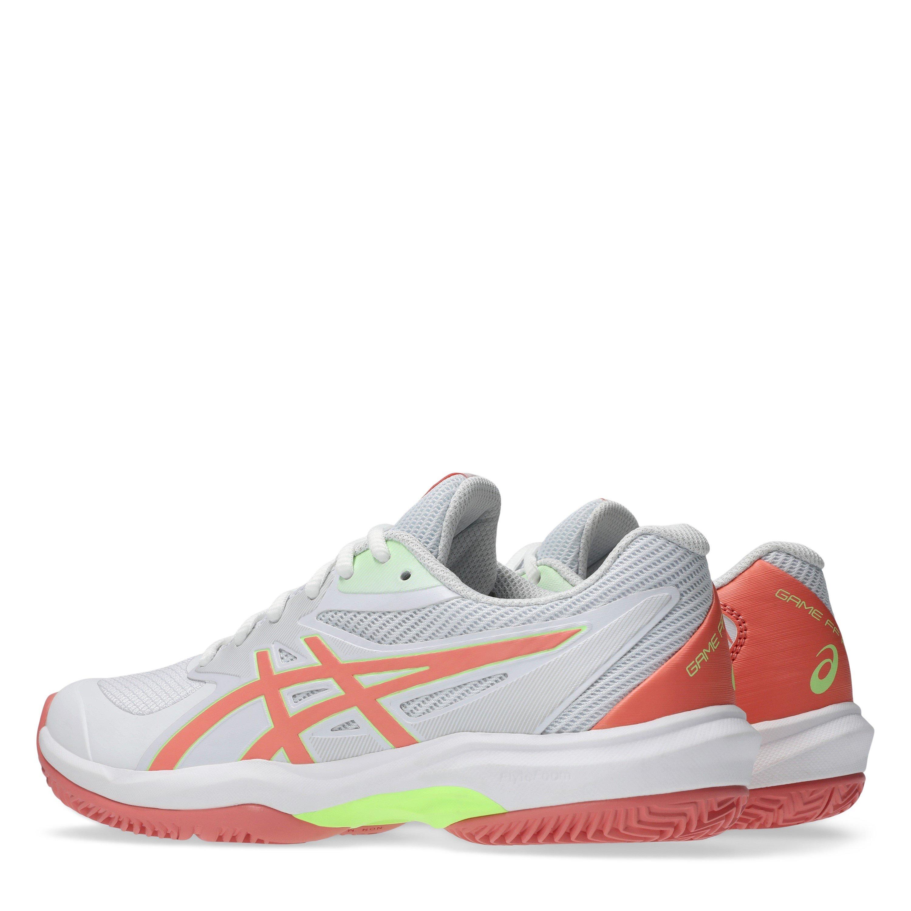 Wit/Guava - Asics - Game Ff Padel Trainers Womens - 5