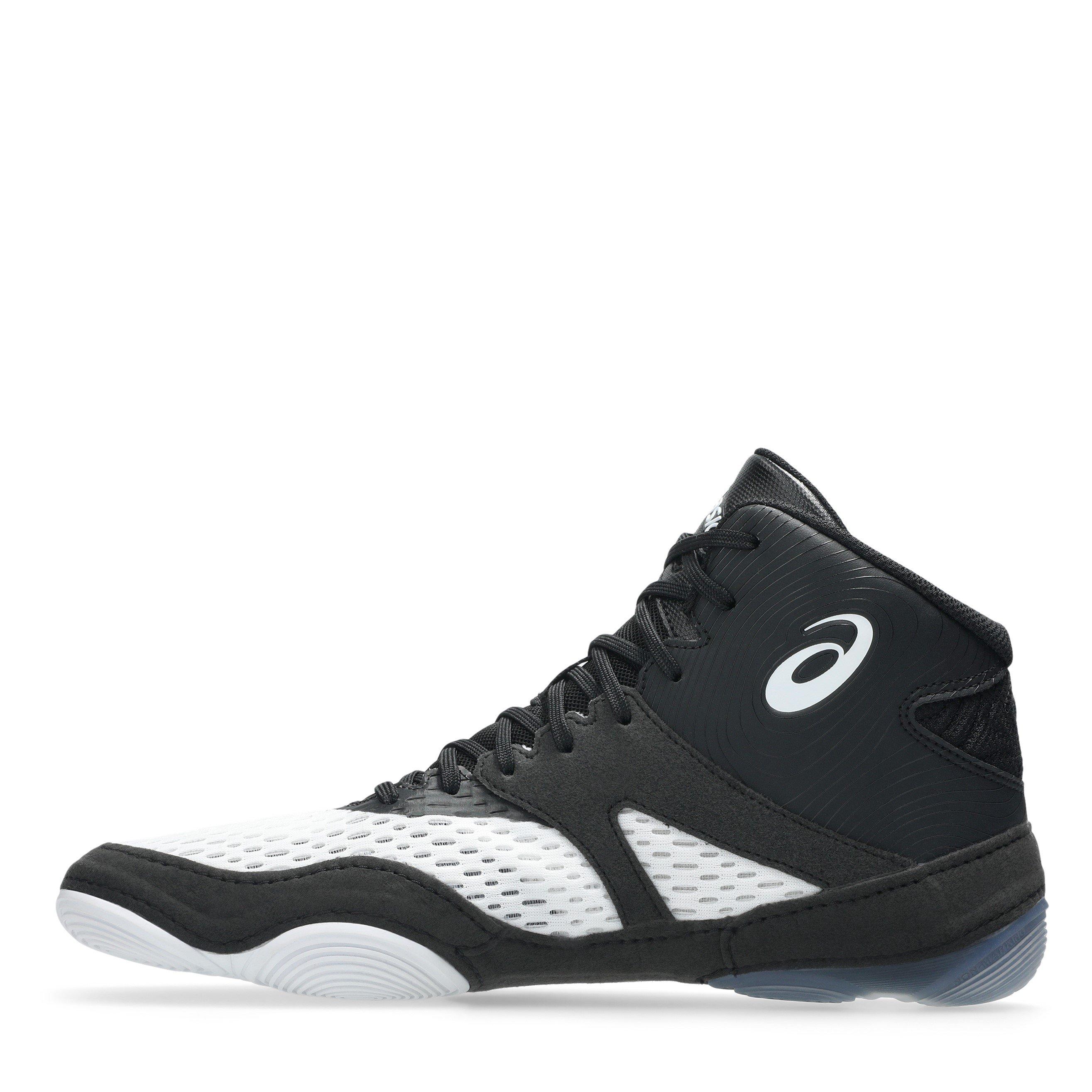 White/Black - Asics - Split Elite Wrestling Shoes Unisex Adults - 2