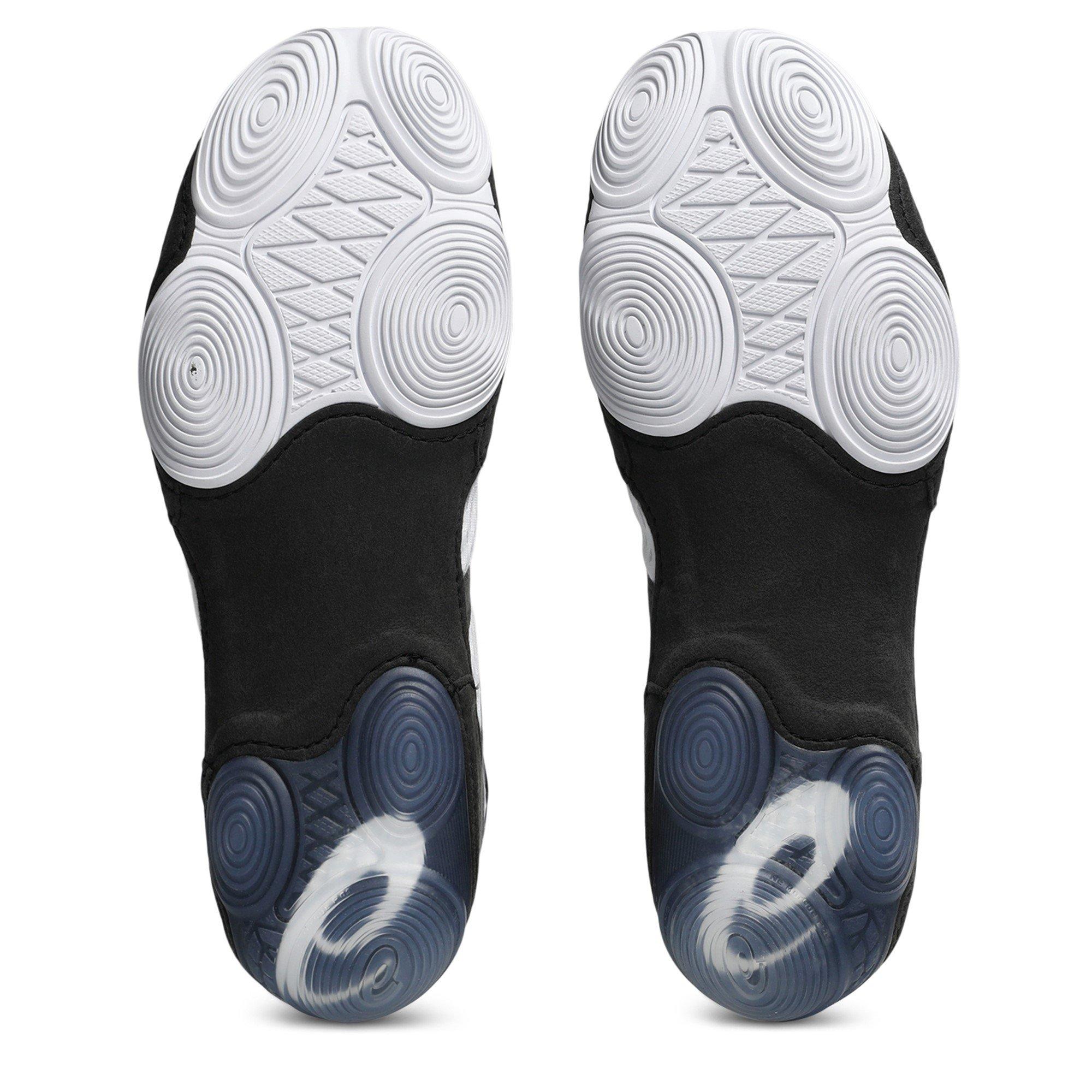White/Black - Asics - Split Elite Wrestling Shoes Unisex Adults - 3