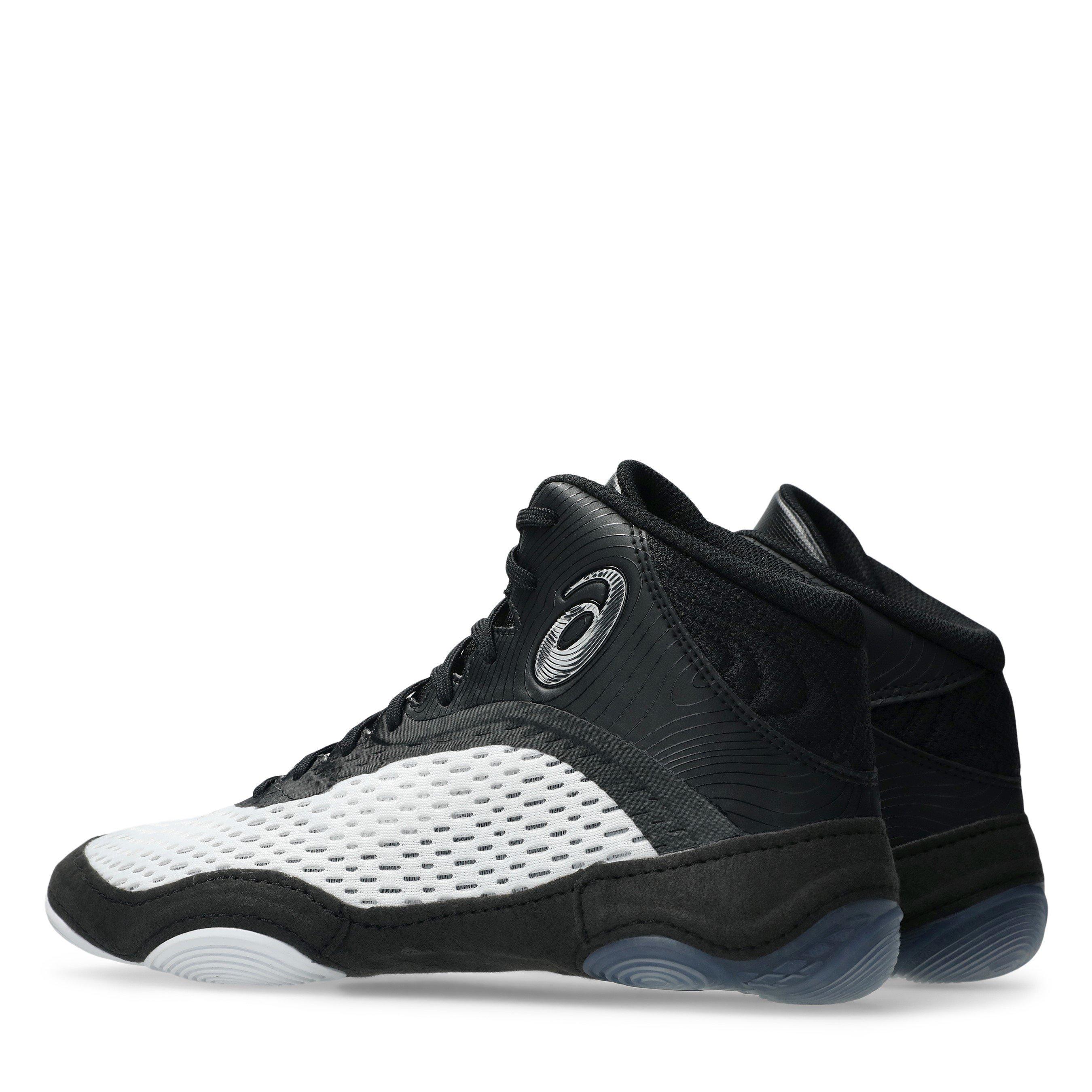 White/Black - Asics - Split Elite Wrestling Shoes Unisex Adults - 5