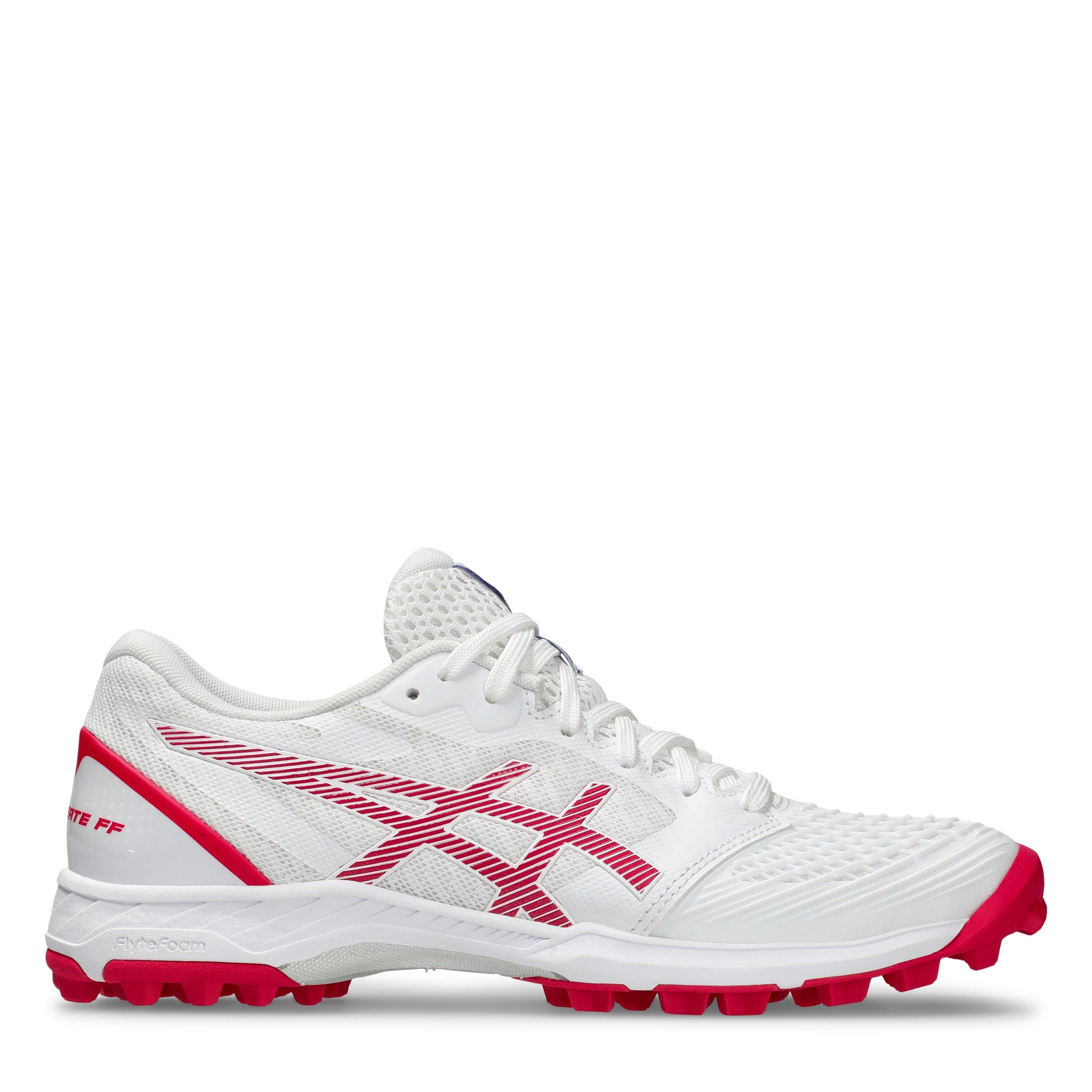 White/Brt Rose - Asics - Women's Field Ultimate Ff Astro Hockey Shoes - 1