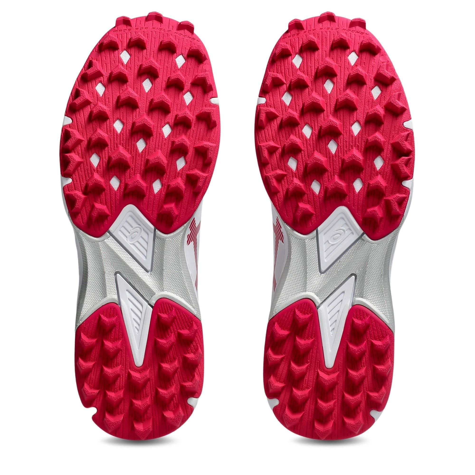 White/Brt Rose - Asics - Field Ultimate Ff 2 Hockey Shoes Womens - 3