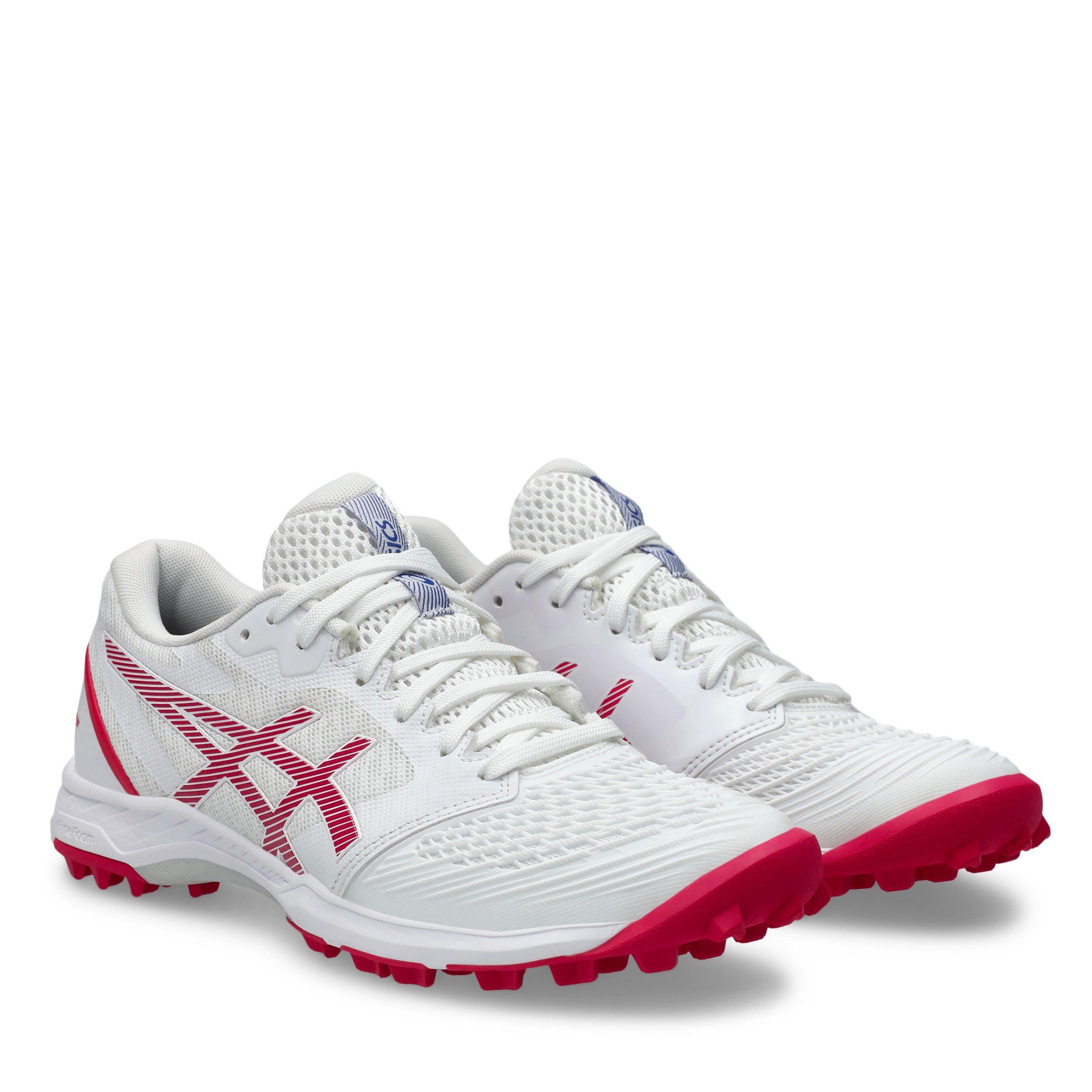 White/Brt Rose - Asics - Field Ultimate Ff 2 Hockey Shoes Womens - 4