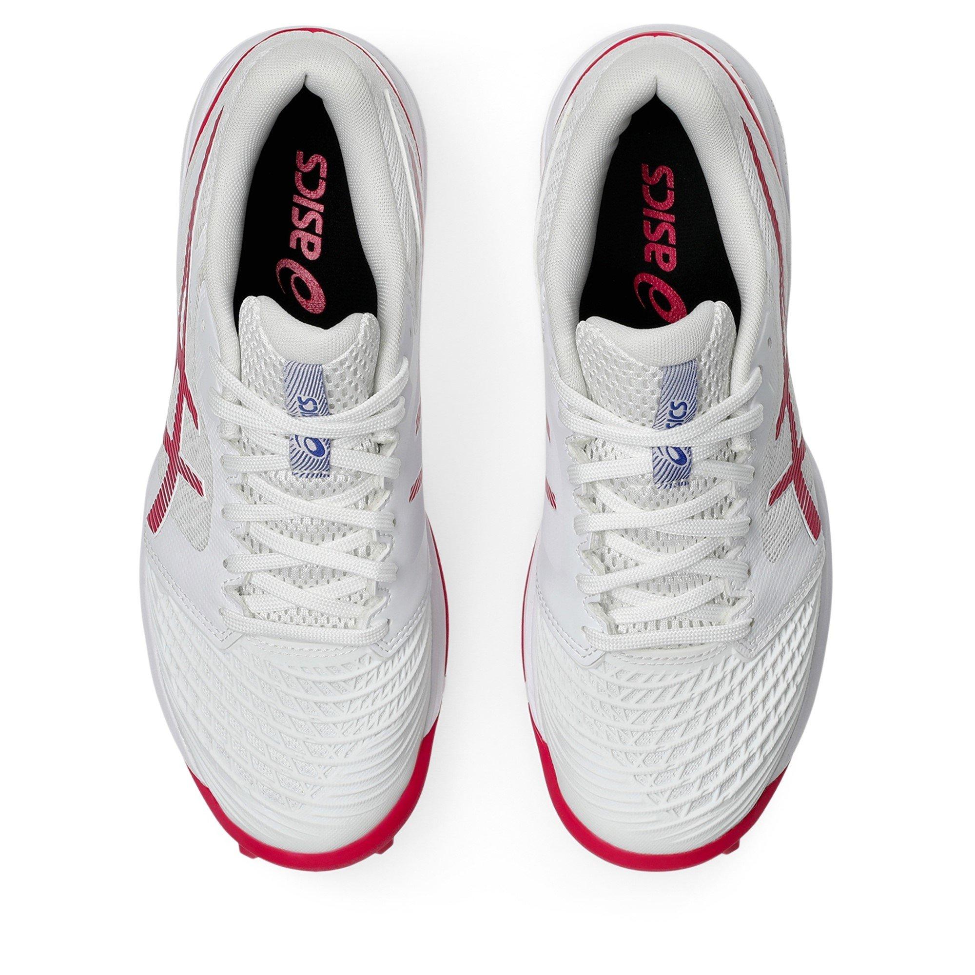 White/Brt Rose - Asics - Field Ultimate Ff 2 Hockey Shoes Womens - 6