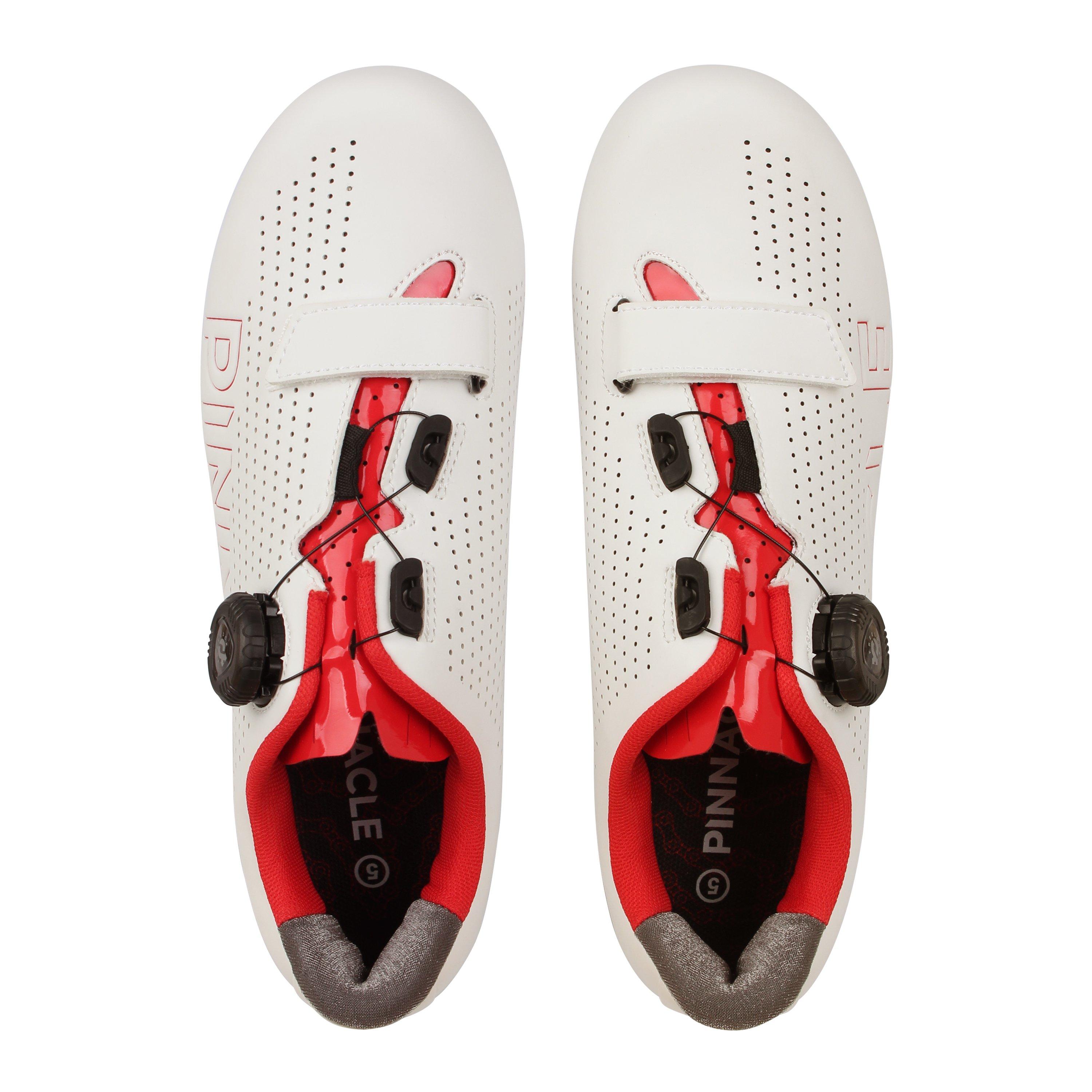 Weiß/Koralle - Pinnacle - Radium Road Ladies Cycling Shoes - 6