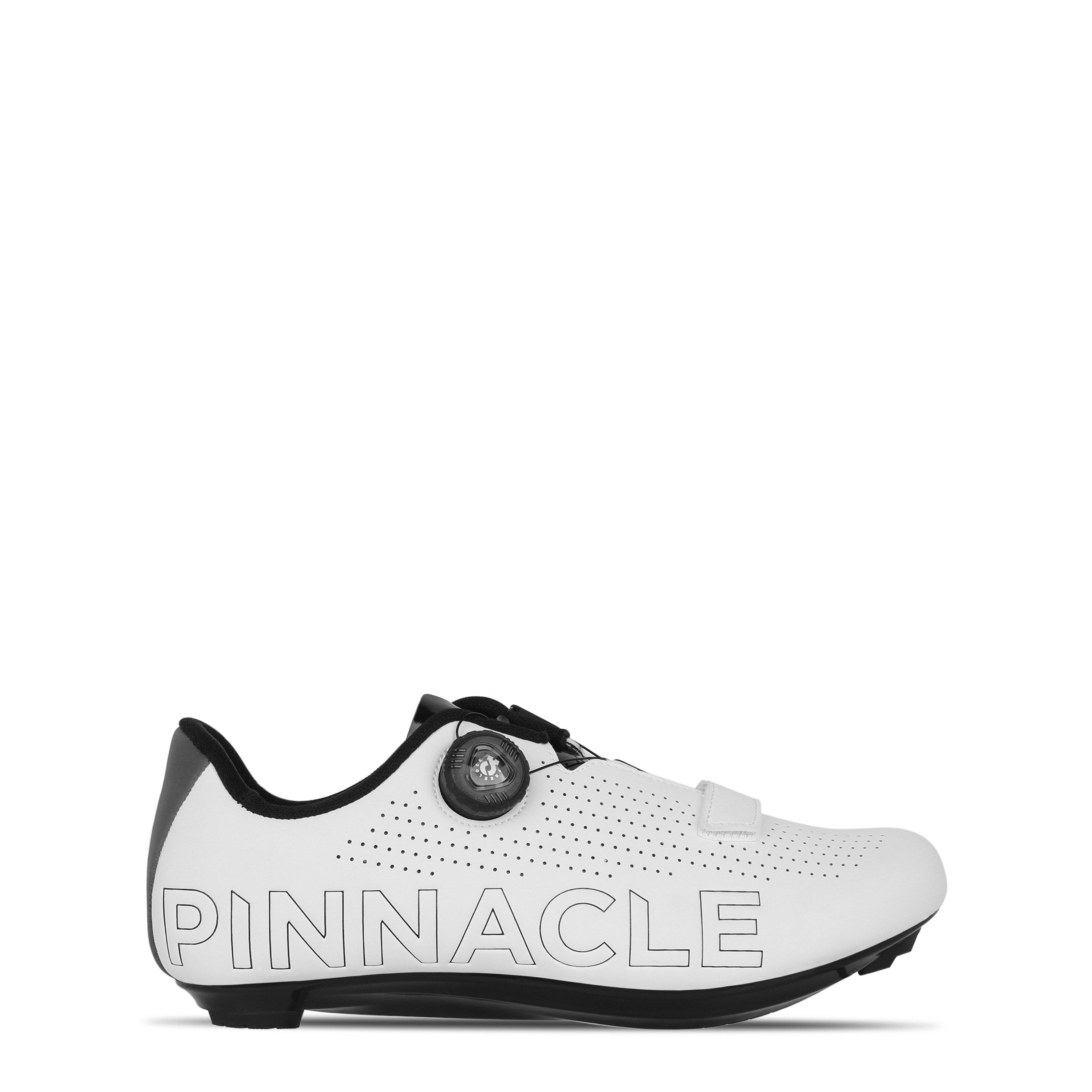 White/Black - Pinnacle - Radium Road Cycling Shoes - 1
