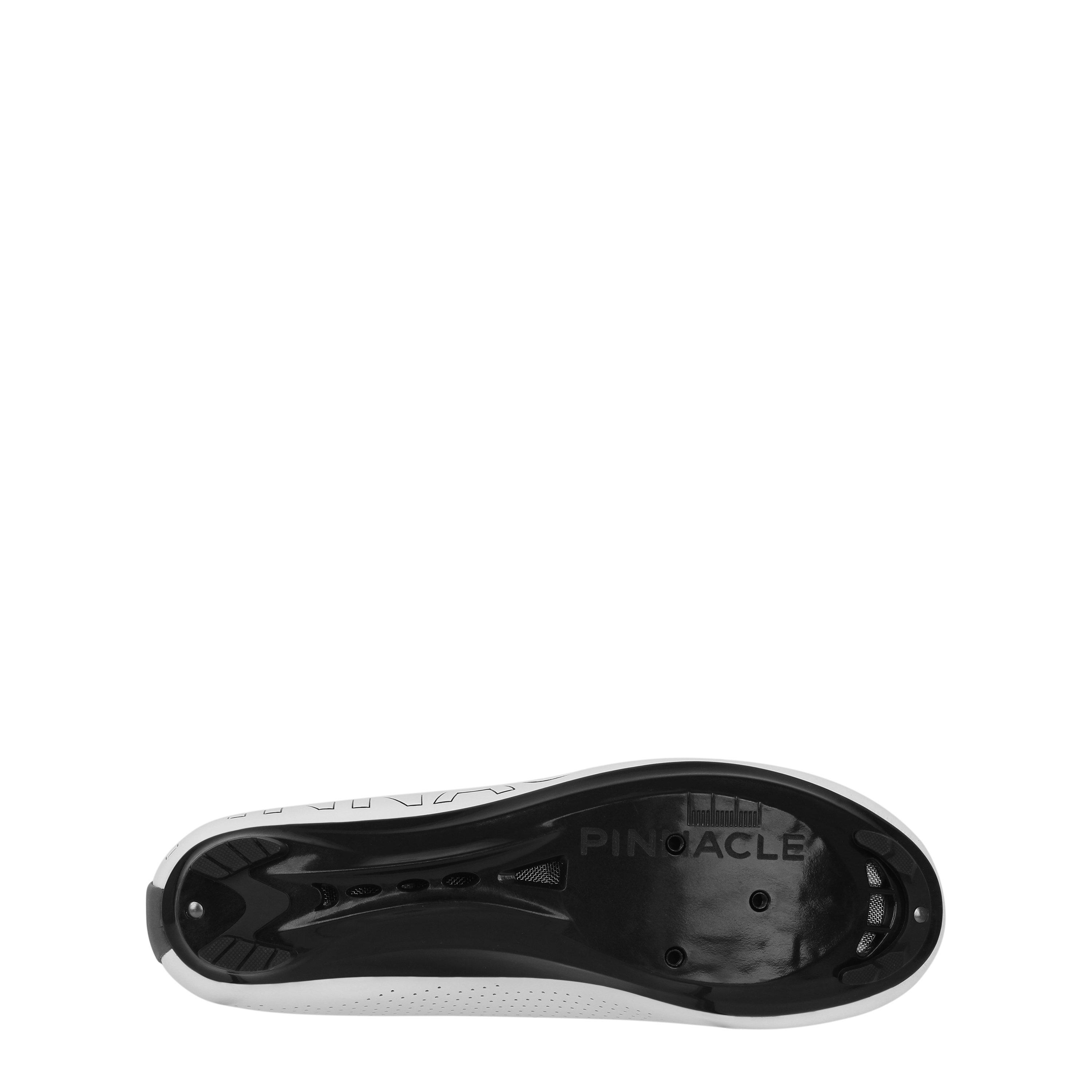 White/Black - Pinnacle - Radium Road Cycling Shoes - 3