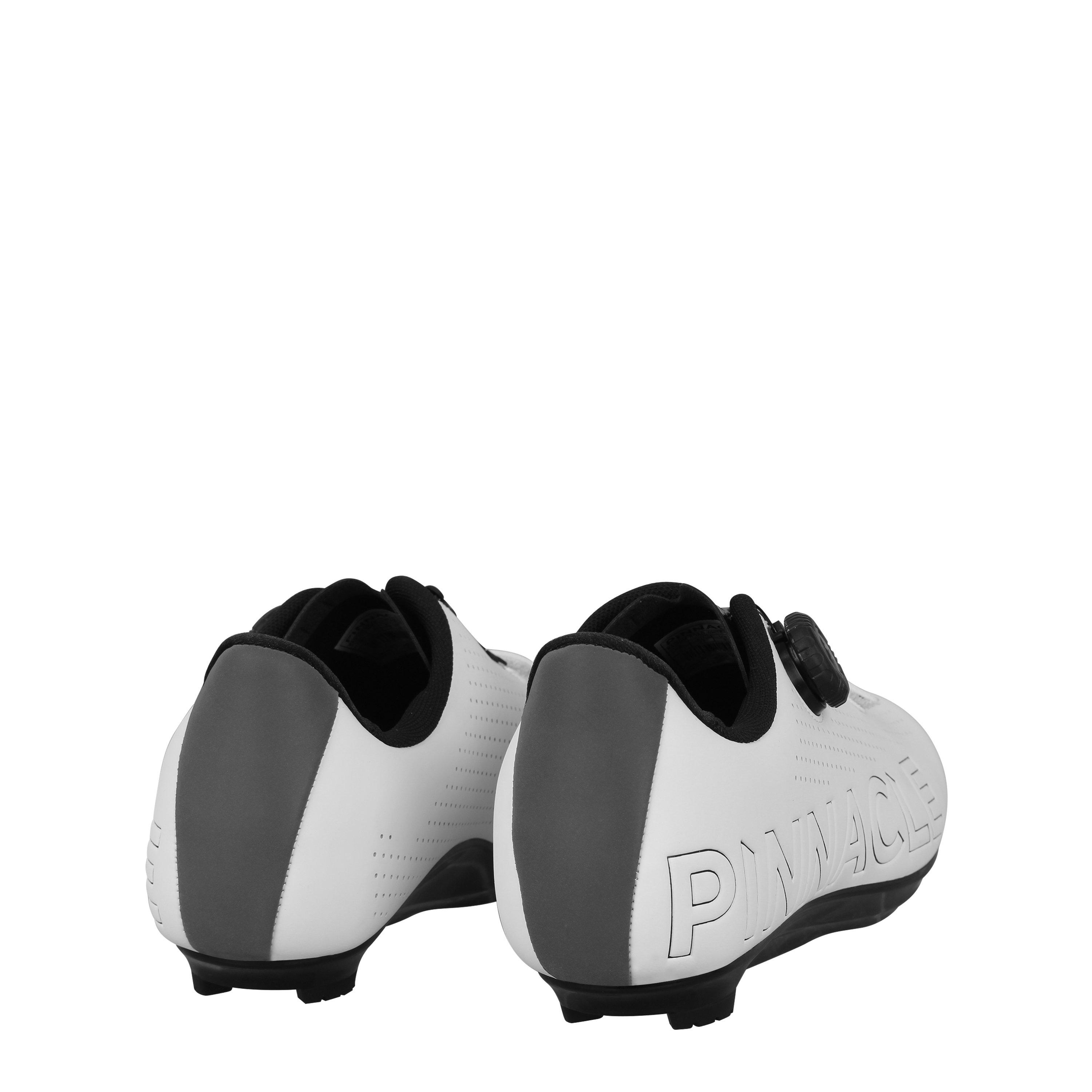 White/Black - Pinnacle - Radium Road Cycling Shoes - 5