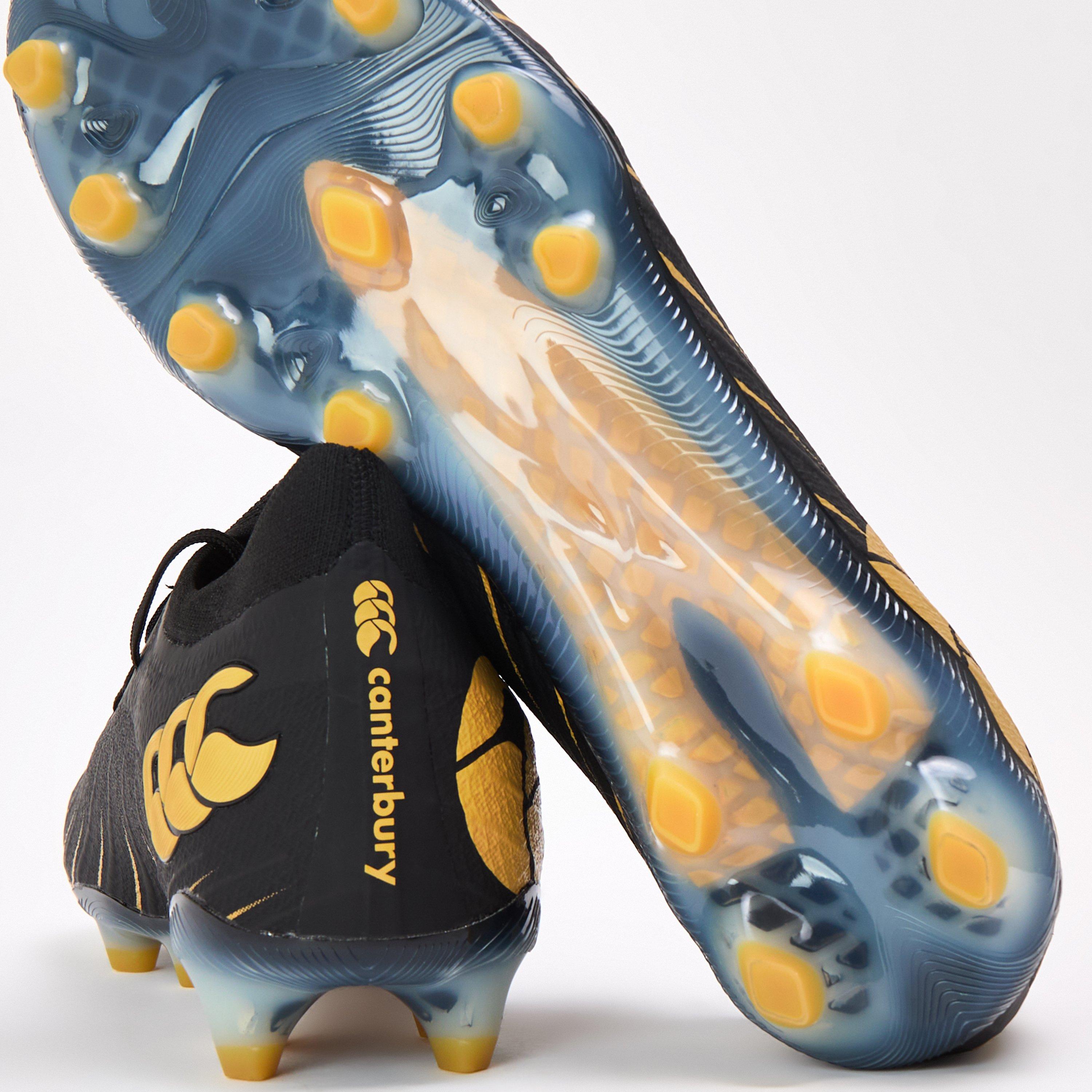 Black - Canterbury - Speedo Elite Firm Ground Rugby Boots - 3