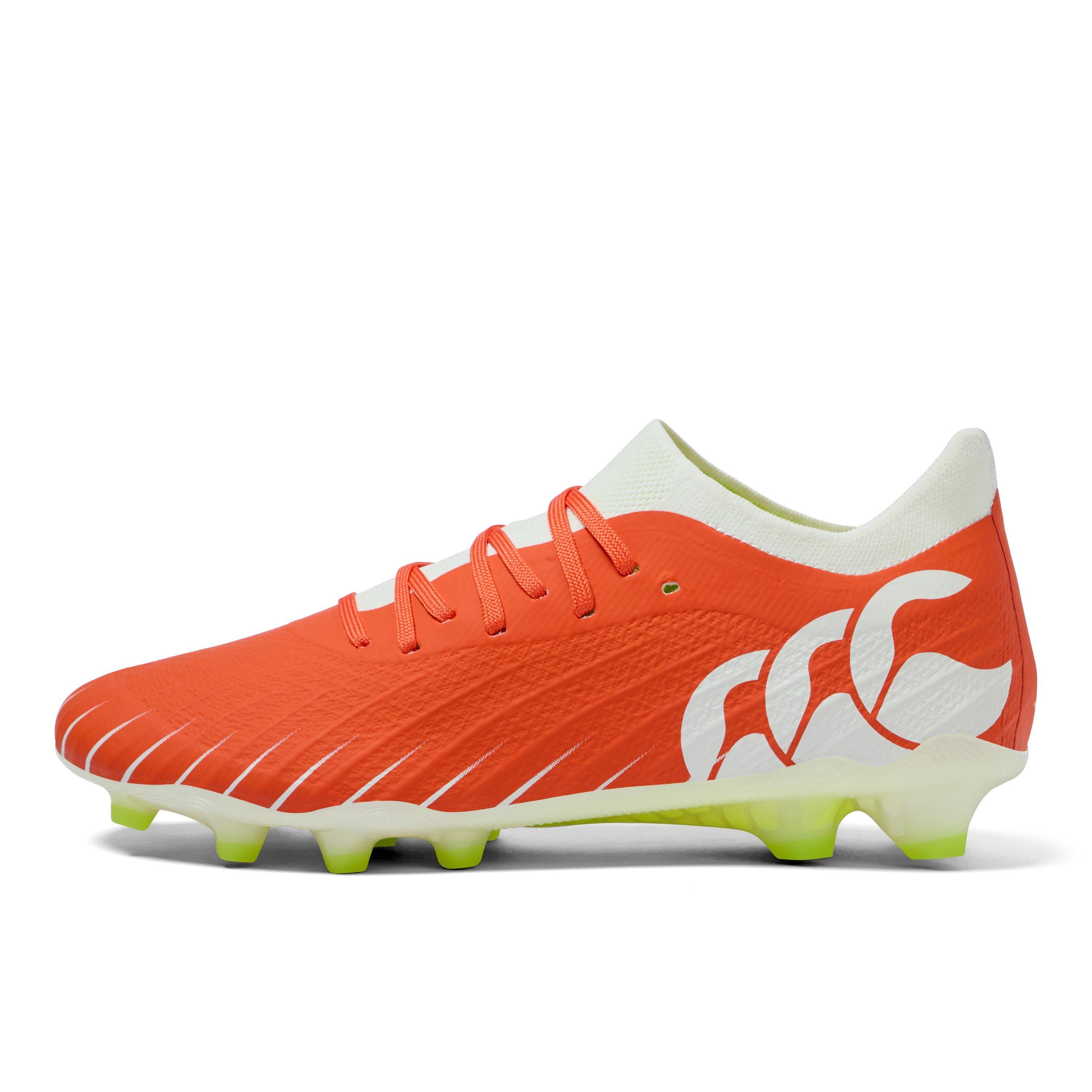 Canterbury Men's Speed Elite Firm Ground Rugby Boots - Tangerine - 9.5 (44.5)